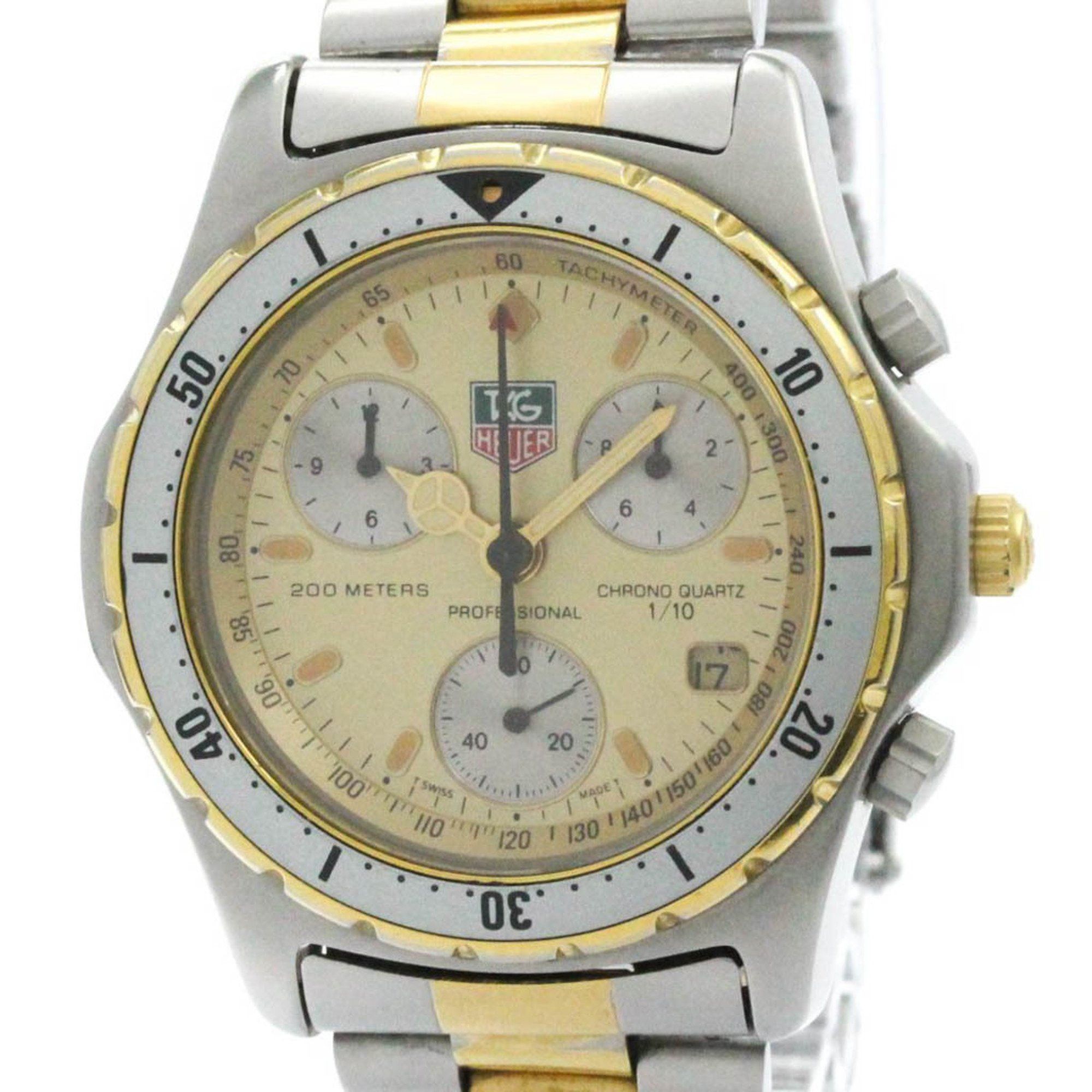 Tag Heuer TAG HEUER Professional 200M Gold Plated Stainless Steel Quartz 575.406 BF577060 Size ONE SIZE - 1 Thumbnail