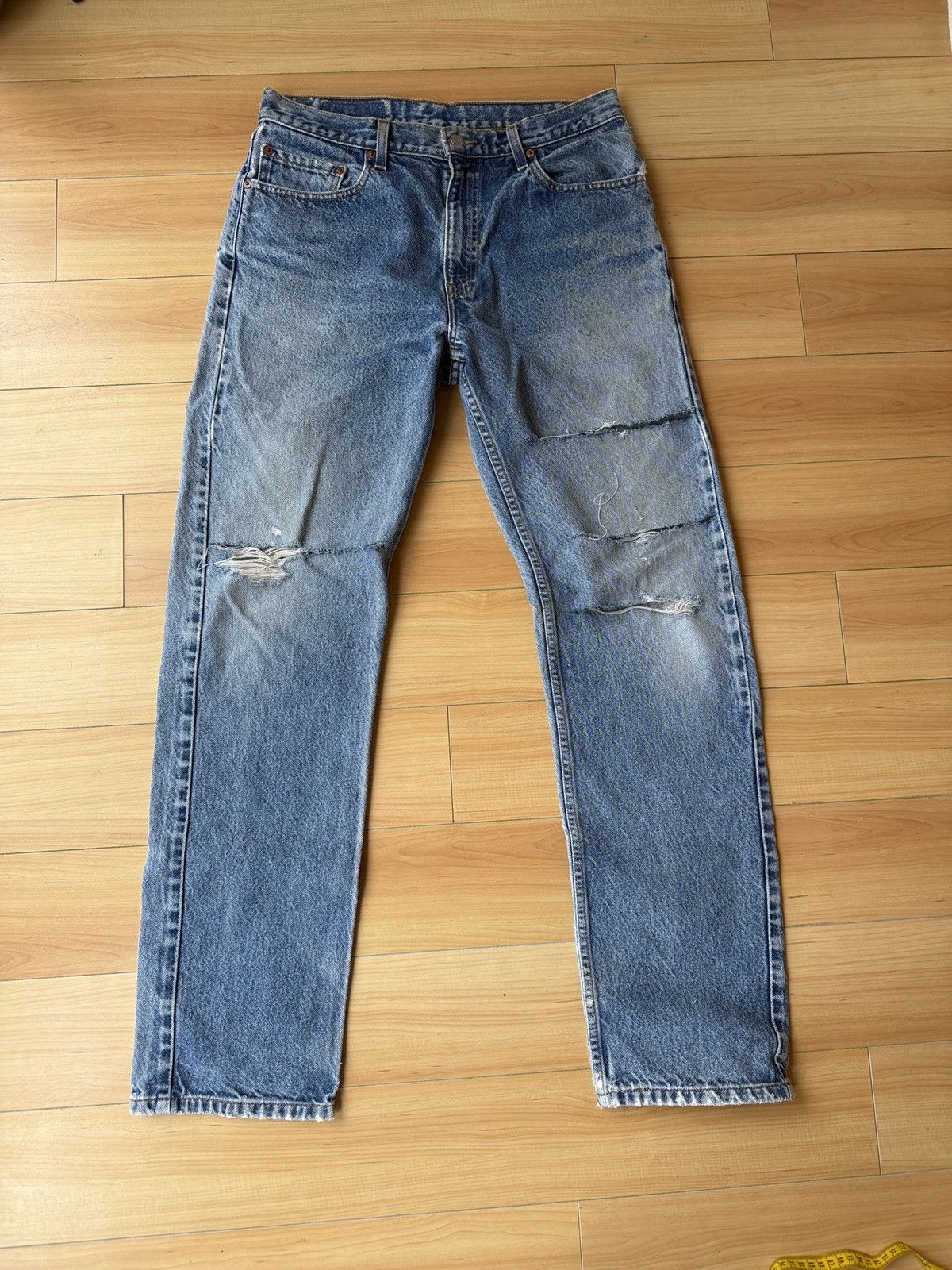Levi's × Levi's Vintage Clothing × Vintage Vintage custom distressed levis Size US 34 / EU 50 - 6 Thumbnail