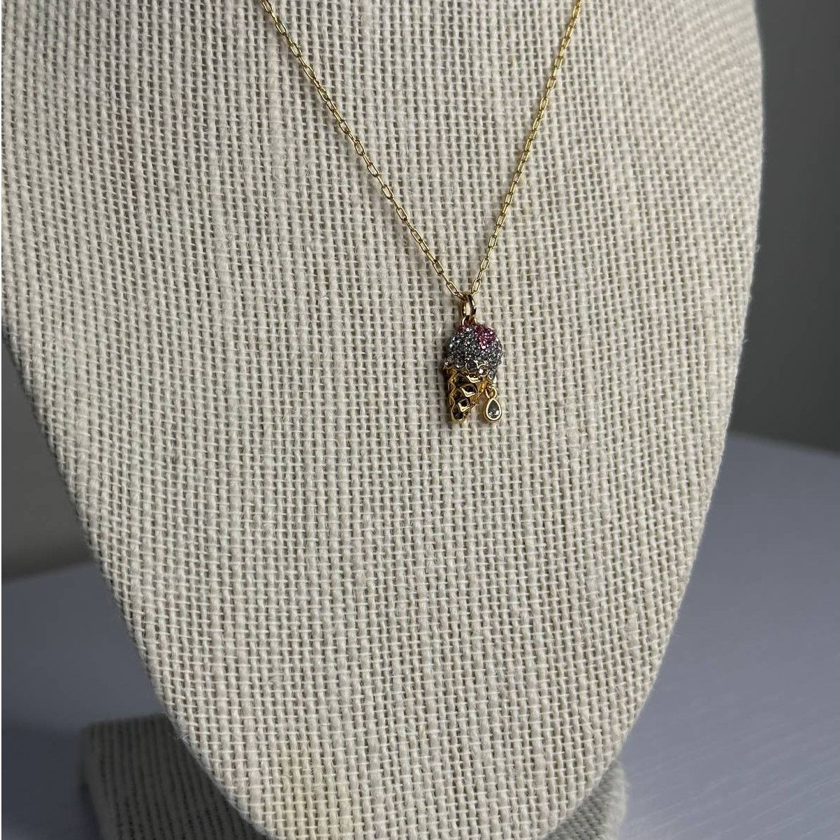 Kate Spade Kate Spade New York Ice Cream Sundae Mini Pendant Necklace Size ONE SIZE - 3 Thumbnail