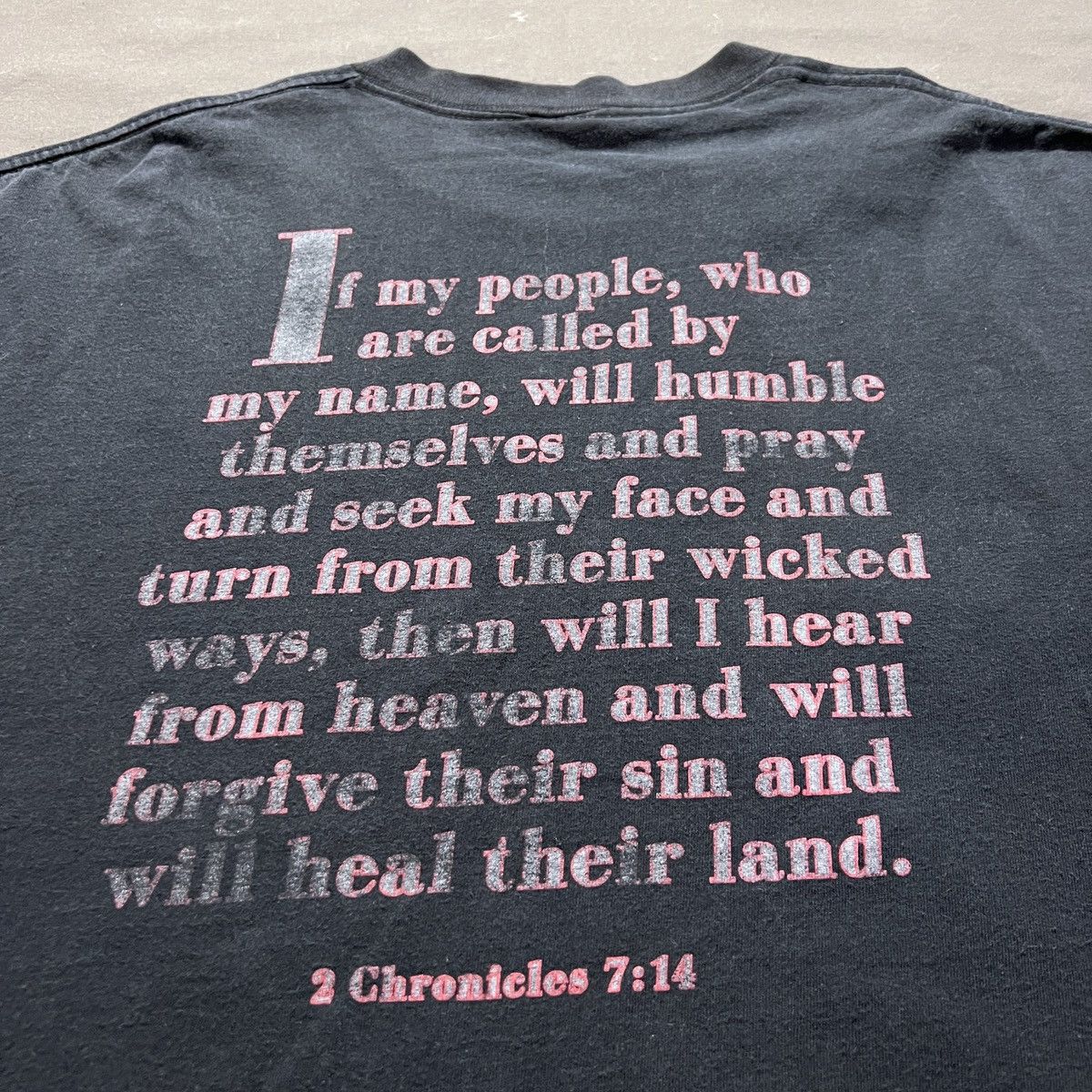 Vintage Vtg 90s America It's Time BibleGod Jesus 2XL Living Epistles Size US XXL / EU 58 / 5 - 7 Thumbnail
