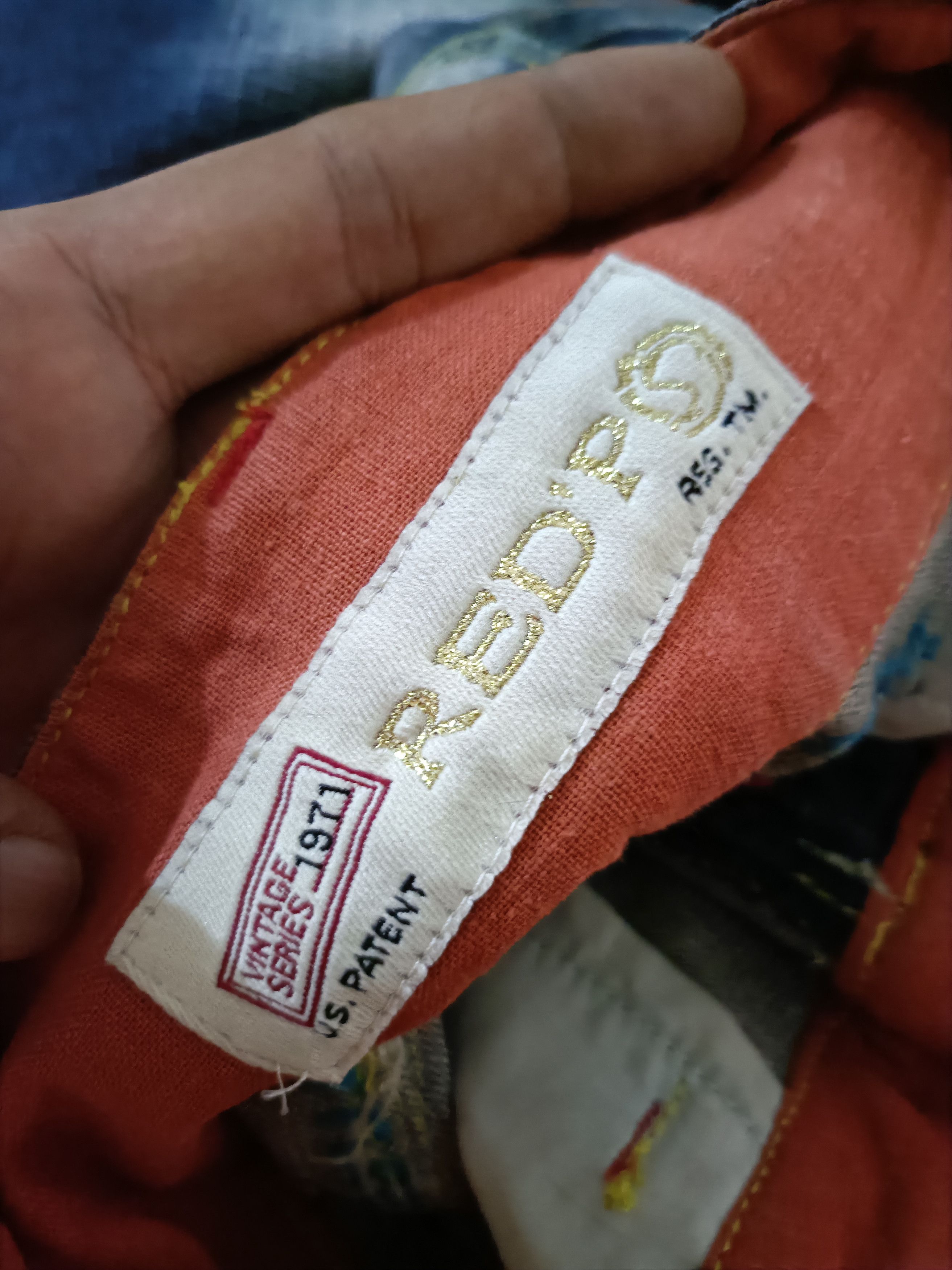 Japanese Brand Vintage red pepper Jenna low rise flare jeans Size 24" / US 00 / IT 34 - 6 Thumbnail