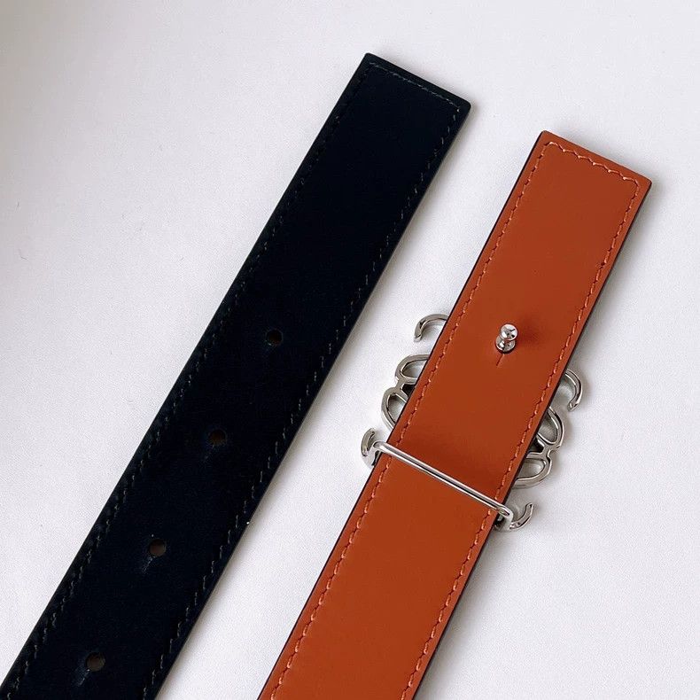 Loewe LOEWE Plain small cowhide belt Size ONE SIZE - 6 Thumbnail