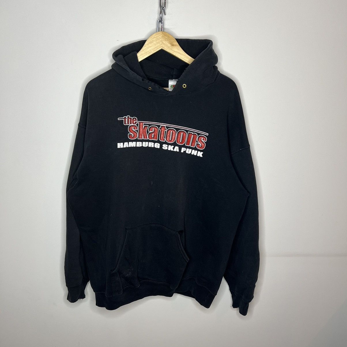 Japanese Brand × Vintage Vintage Style Baggy Japanese Printed Zip Hoodie Size US L / EU 52-54 / 3 - 1 Thumbnail