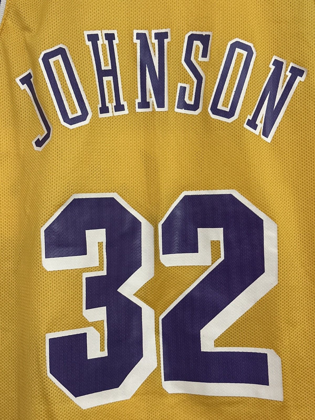Champion Vintage 90s Los Angeles Lakers Magic Johnson Champion Jersey Size US M / EU 48-50 / 2 - 6 Thumbnail
