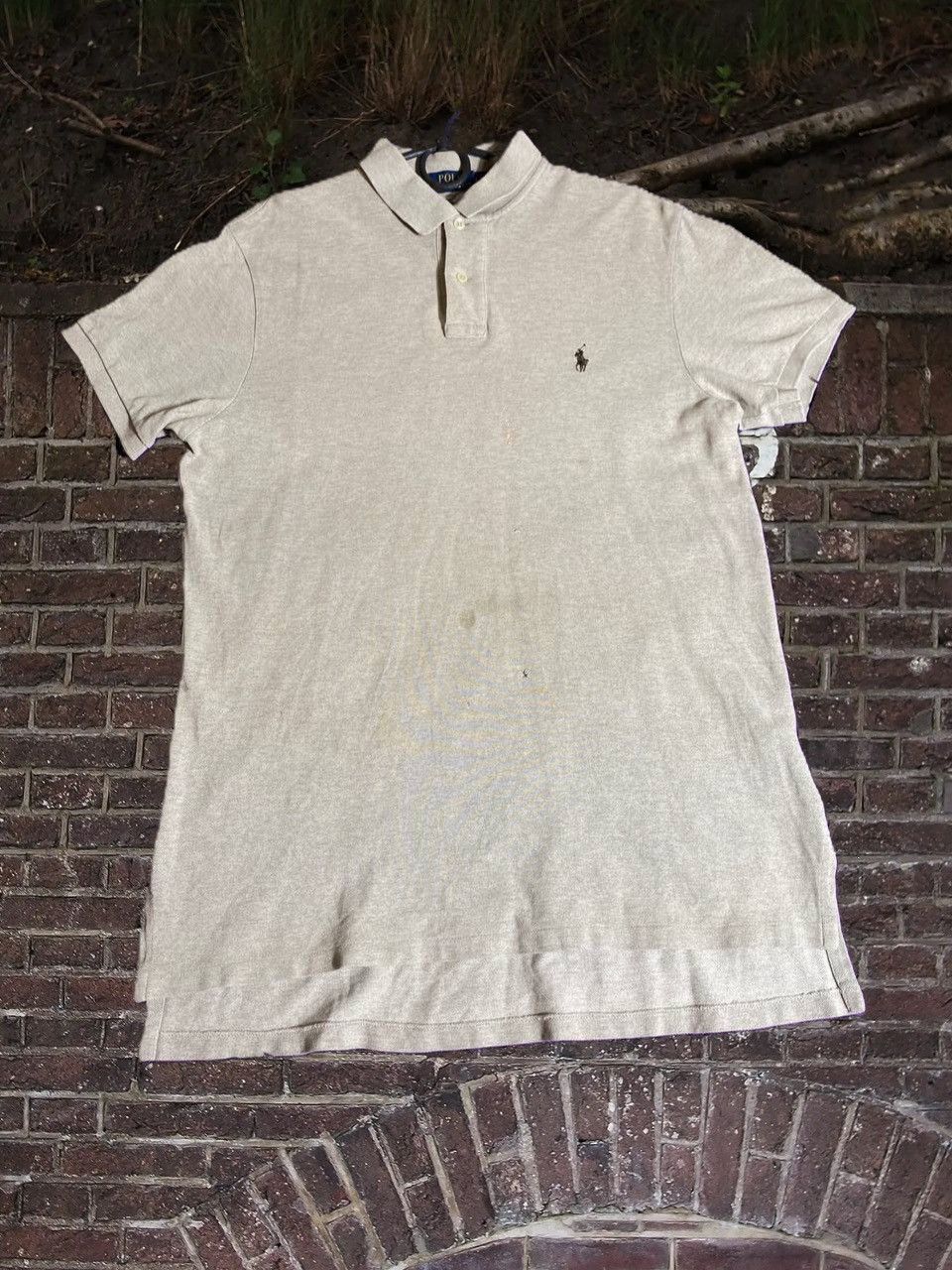 Polo Ralph Lauren × Vintage Polo Ralph Lauren Men's T-Shirt V Neck Pony Classic Comfort Size US L / EU 52-54 / 3 - 1 Thumbnail
