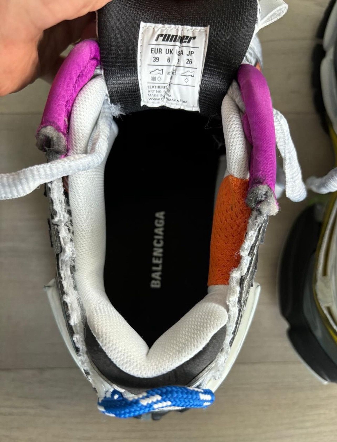 Balenciaga Balenciaga Runner Sneakers Size US 9 / IT 39 - 4 Thumbnail