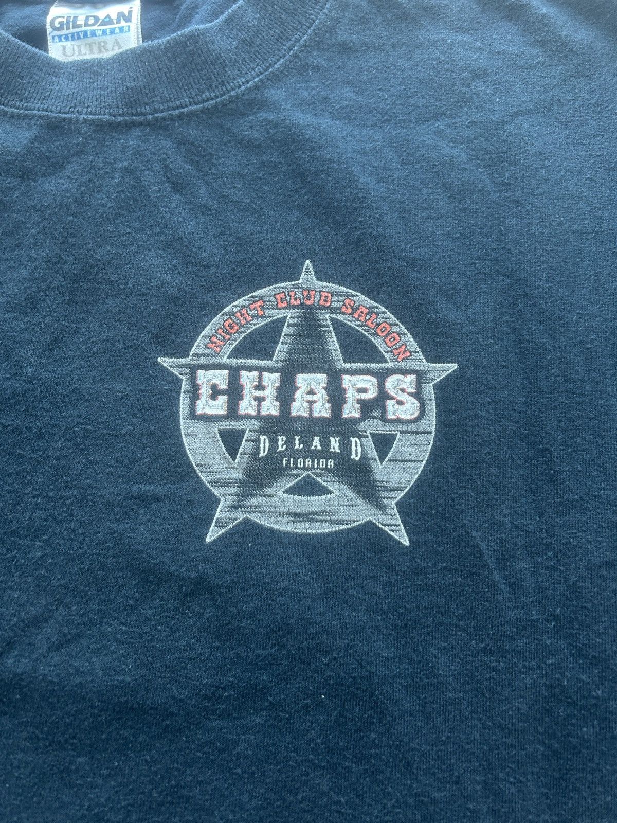 Vintage Vintage Y2K Chaps Night Club Saloon Graphic Tee Size US M / EU 48-50 / 2 - 4 Thumbnail