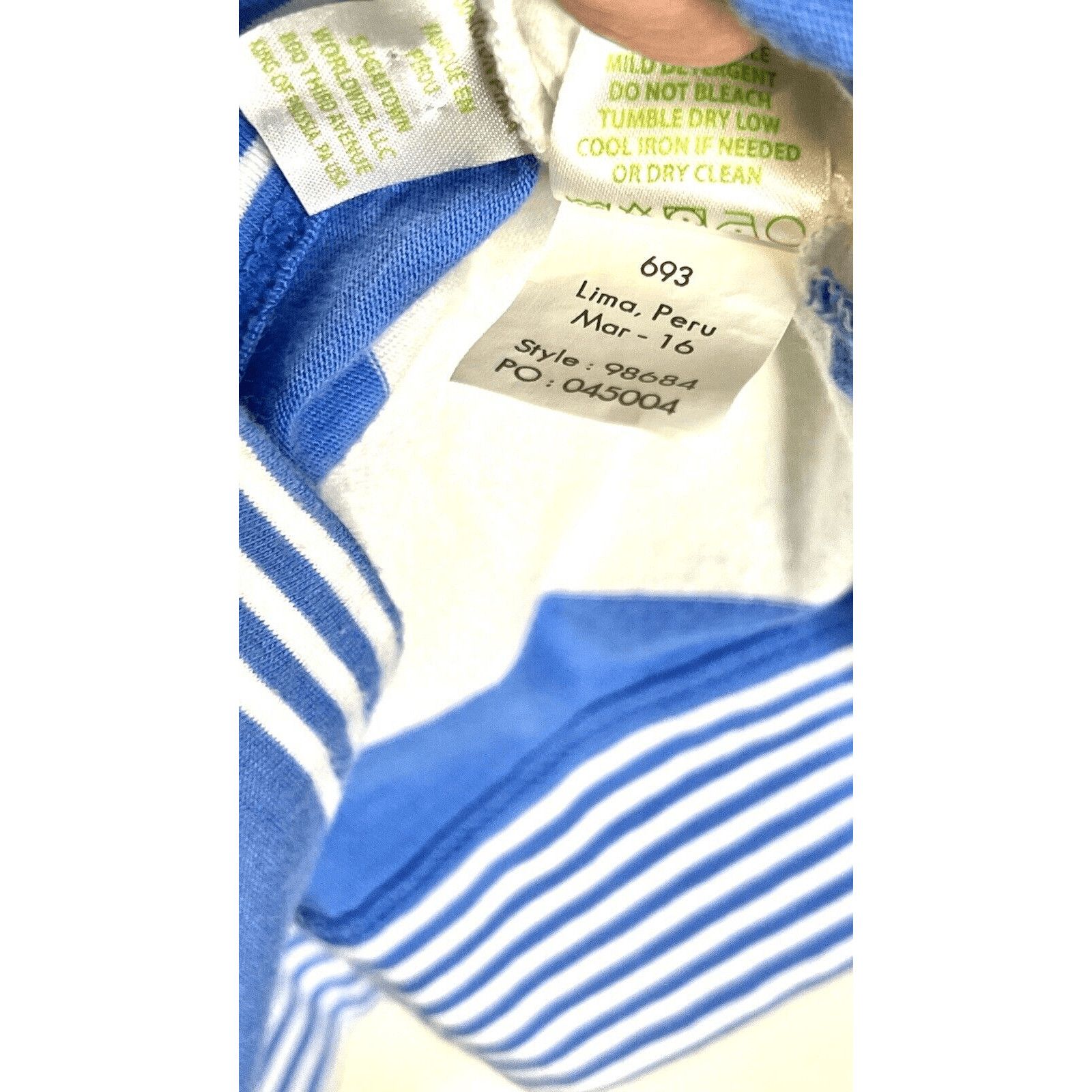 Lilly Pulitzer Lilly Pulitzer Marlowe Bay Blue Knit T-shirt Dress MEDIUM Size M / US 6-8 / IT 42-44 - 10 Thumbnail