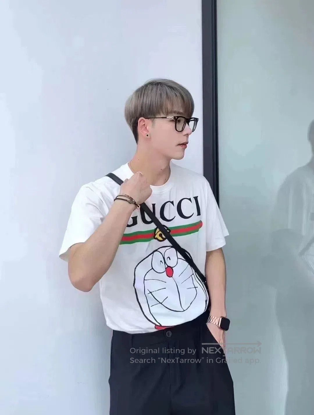Gucci gucci short sleeve shirt with flaws. Size US S / EU 44-46 / 1 - 3 Thumbnail