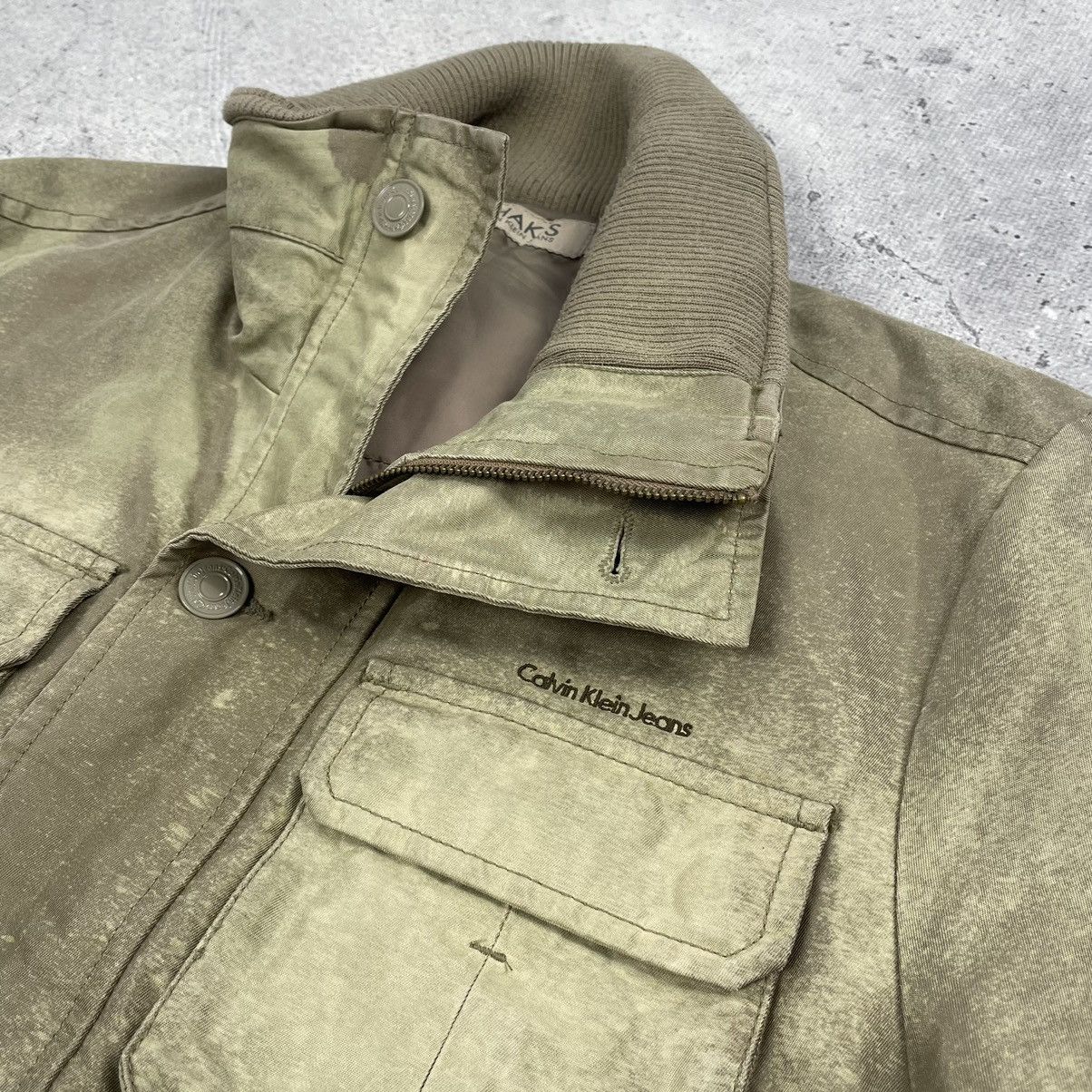 Calvin Klein × Vintage Vintage Calvin Klein KHAKIS 00s Multi Pocket Jacket Size US M / EU 48-50 / 2 - 8 Thumbnail