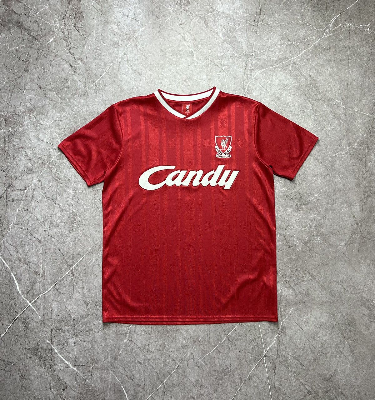 Vintage Vintage Livepool Candy Jersey Streetwear Y2k Rare Sportswear Size US L / EU 52-54 / 3 - 2 Thumbnail