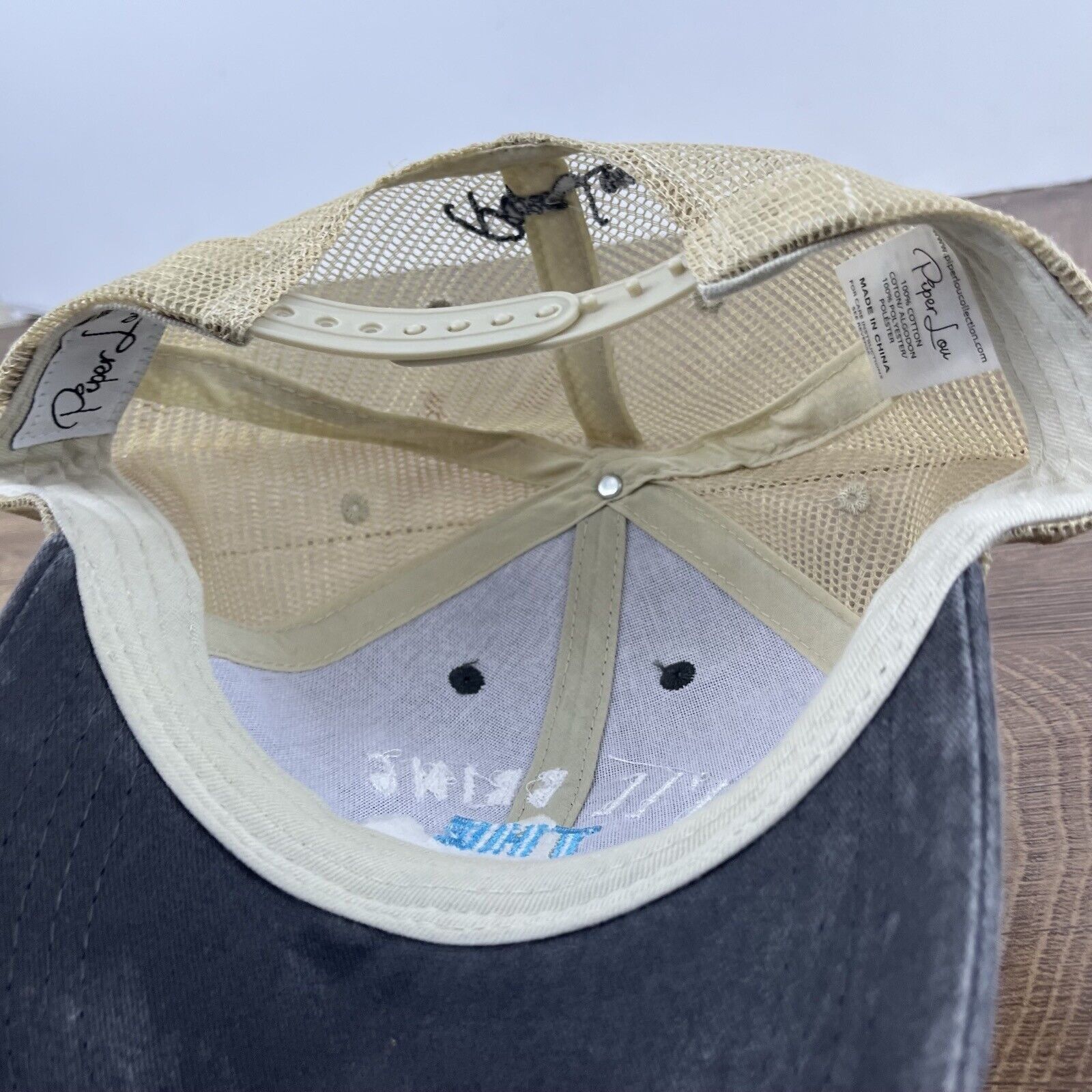 Other Gangsta Rap Hat I'll Bring the Rap Hat Gray Cap Adjustable H Size ONE SIZE - 16 Thumbnail