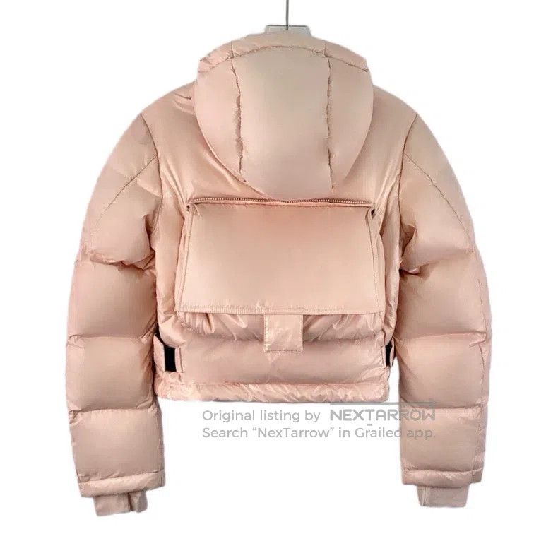 Fendi Fendi 22 Pink hooded zipper long-sleeved down jacket Size XS / US 0-2 / IT 36-38 - 2 Thumbnail