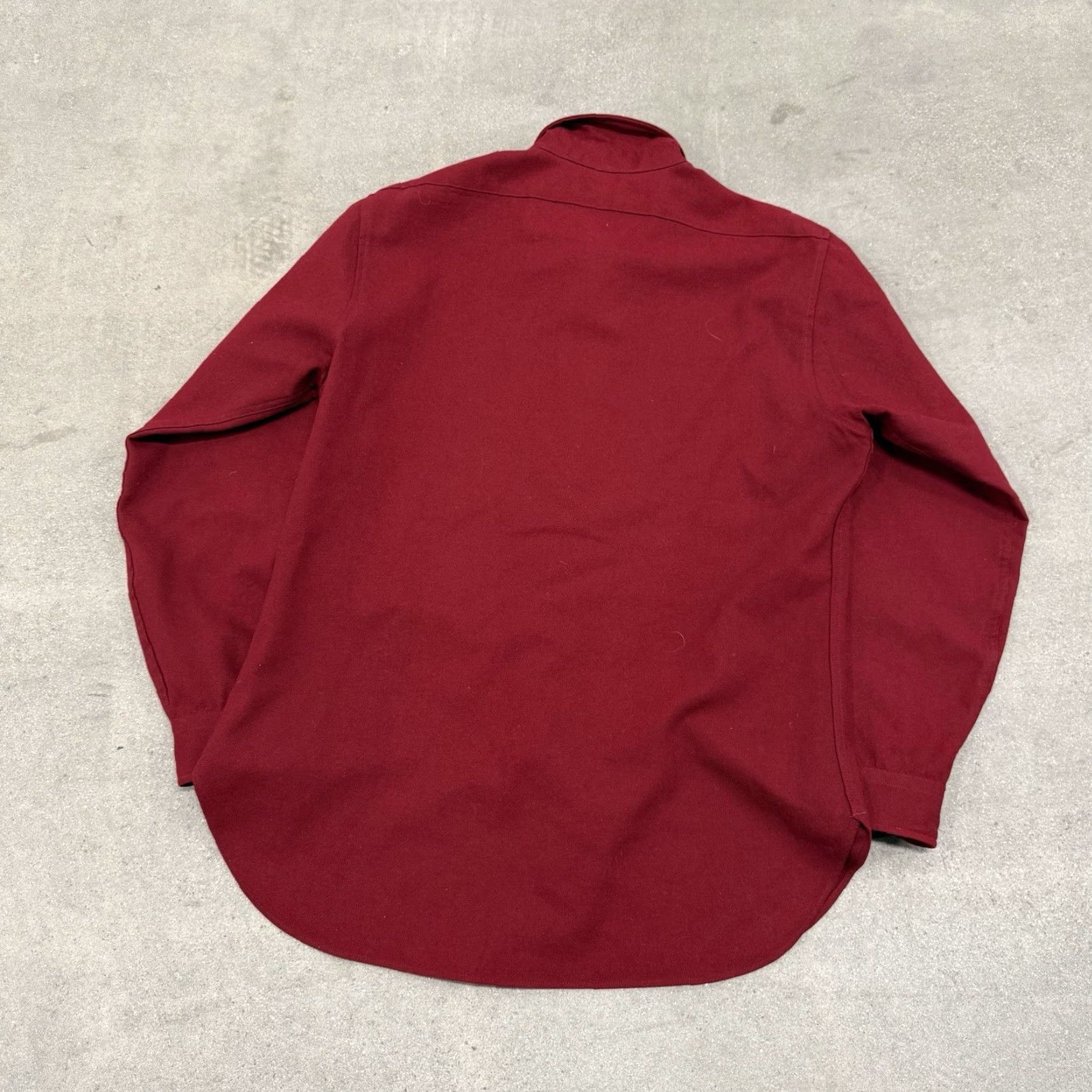 Pendleton VINTAGE Pendleton USA Red Wool Button Down Shirt XL Long Sleeve Elbow Patch Men Size US XL / EU 56 / 4 - 5 Thumbnail