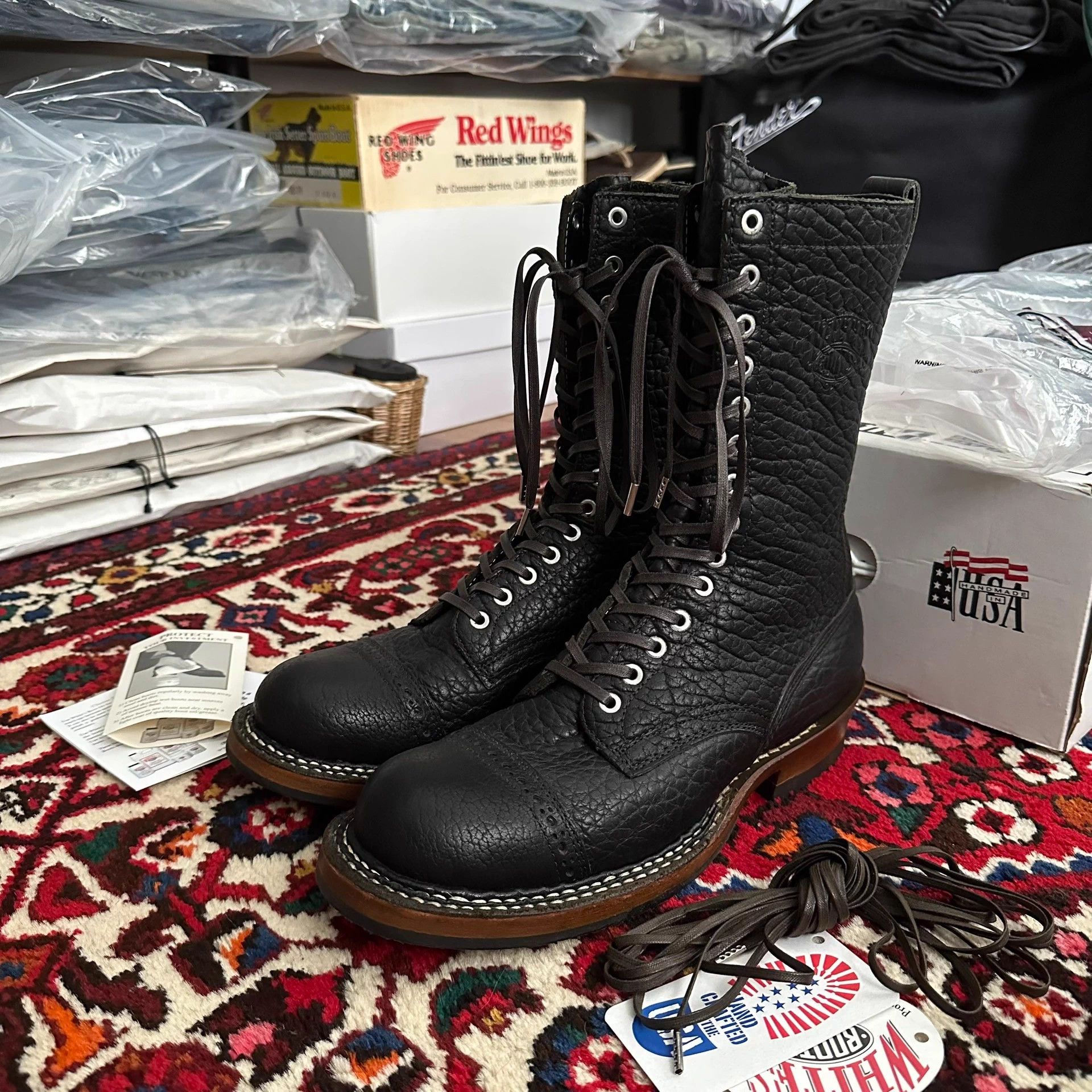 Visvim whites boots smoke jumper 8.5E Size US 8.5 / EU 41-42 - 3 Thumbnail
