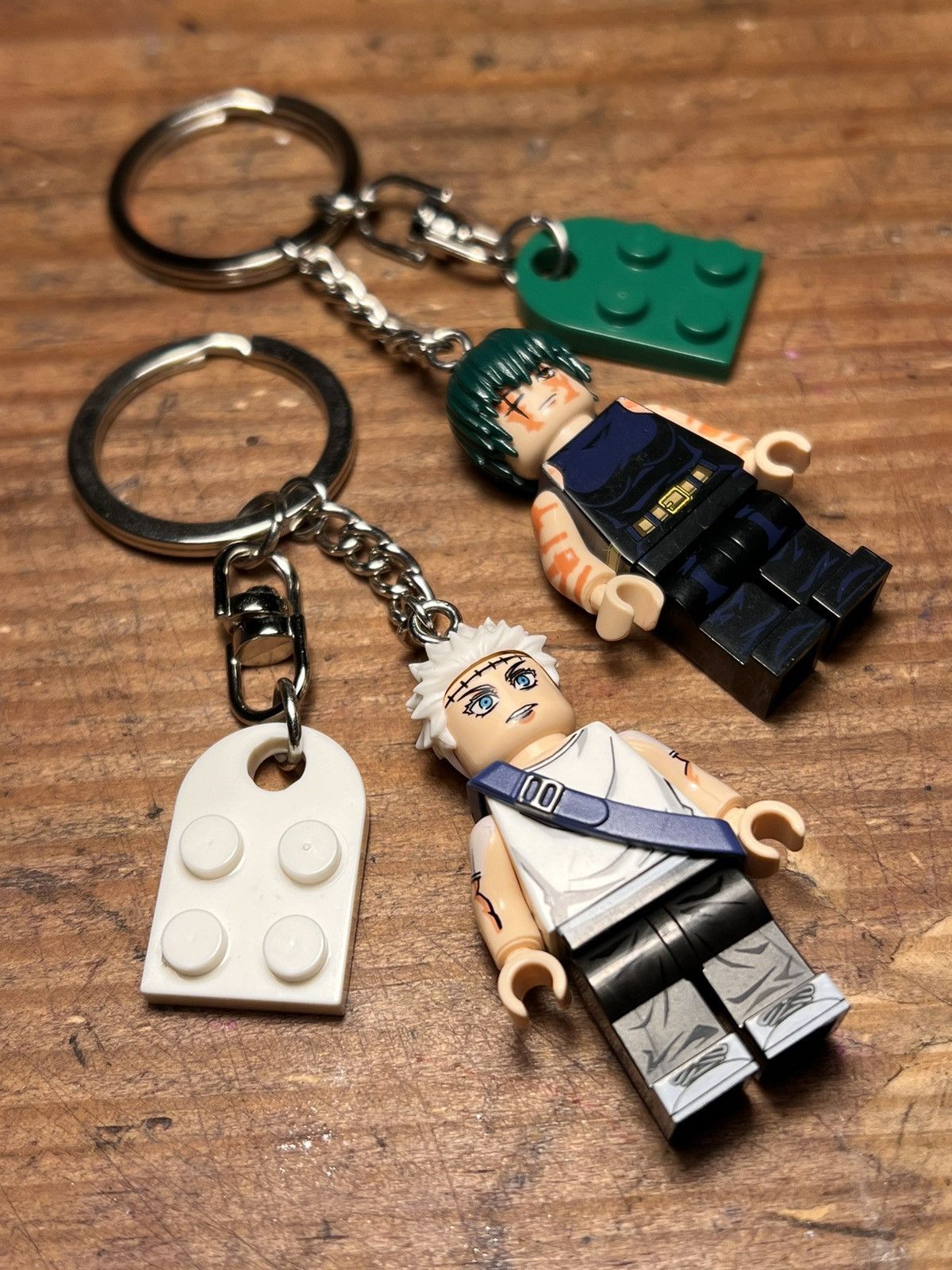 Anime Gojo Maki Jujutsu Kaisen anime minifigure keychain keyring Size ONE SIZE - 3 Thumbnail