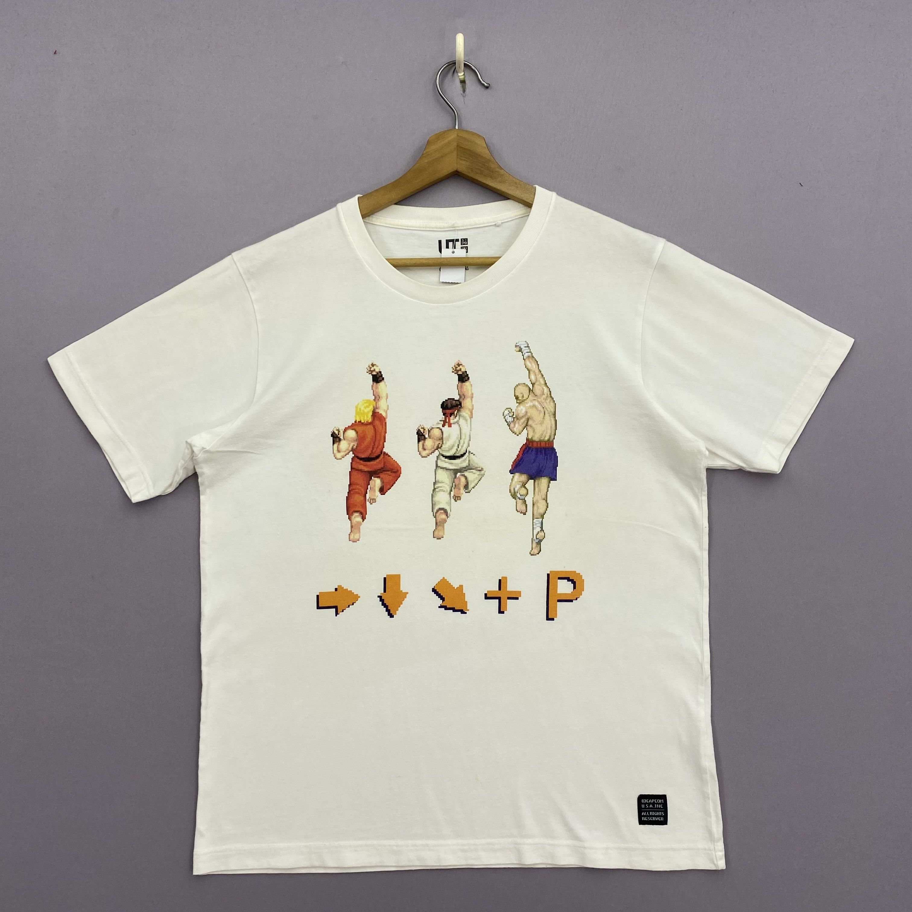 Japanese Brand × Vintage Vintage Y2K Street Fighter Tshirts Capcom USA Game Tee Size US M / EU 48-50 / 2 - 1 Thumbnail