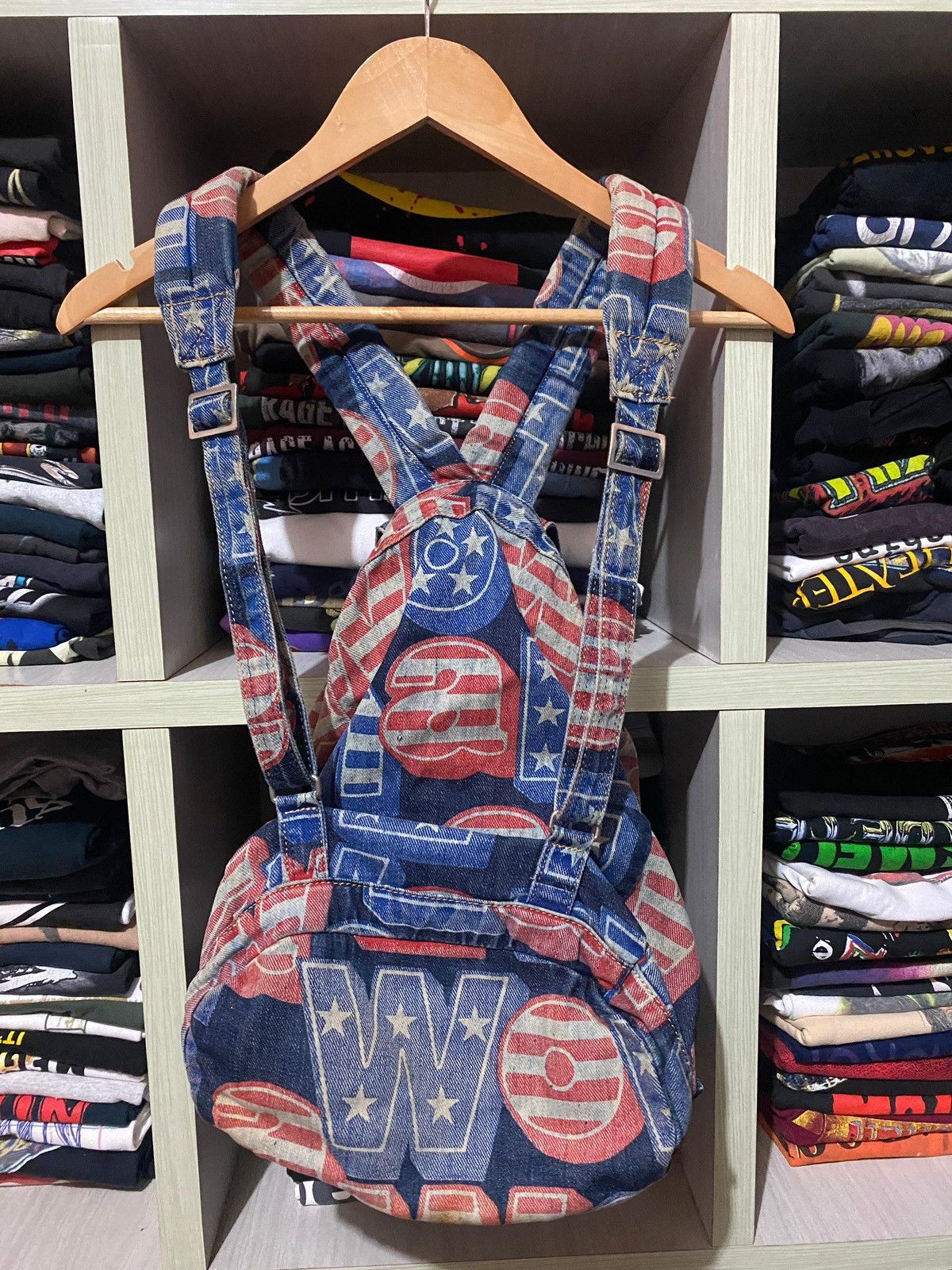 Hysteric Glamour × Vintage Hysteric Glamour American Denim Bagpack Size ONE SIZE - 2 Thumbnail