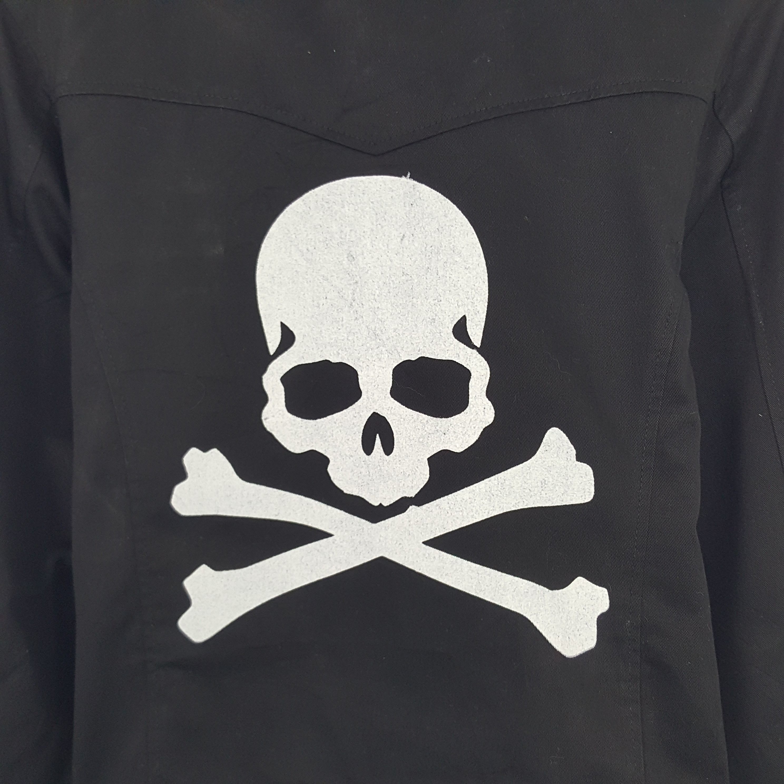 Vintage Vintage Japanese Worker Custom Skull Uniform Jacket Size US XS / EU 42 / 0 - 2 Thumbnail