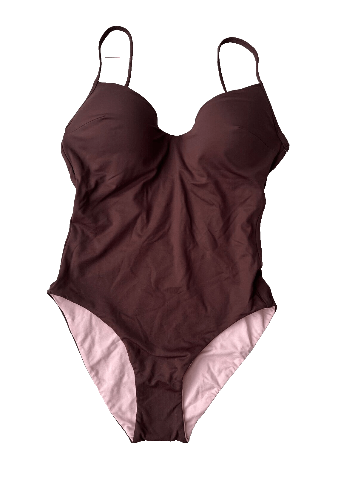 La Perla La Perla Reversible Swimsuit Brown / Pink C-Cup ( XS/S ) Size 27" / US 4 / IT 40 - 1 Thumbnail