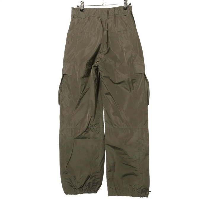 Brunello Cucinelli Polyester Cargo Pants Khaki Size 26" / US 2 / IT 38 - 2 Thumbnail