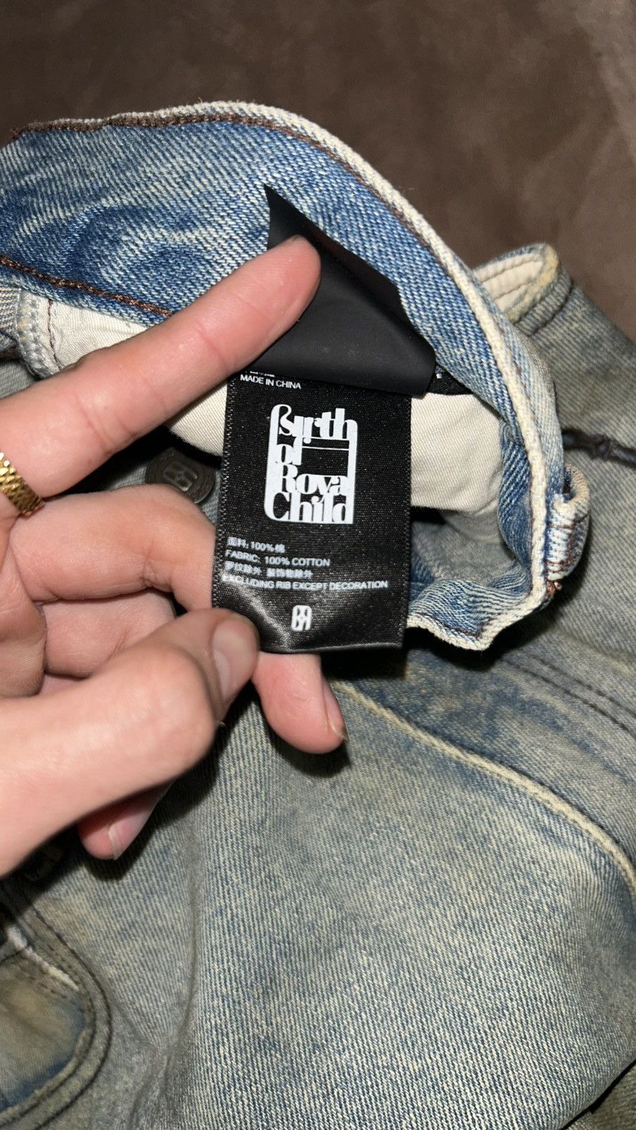 Birth of Royal Child Birth of a royal child denim key pants Size US 34 / EU 50 - 1 Thumbnail