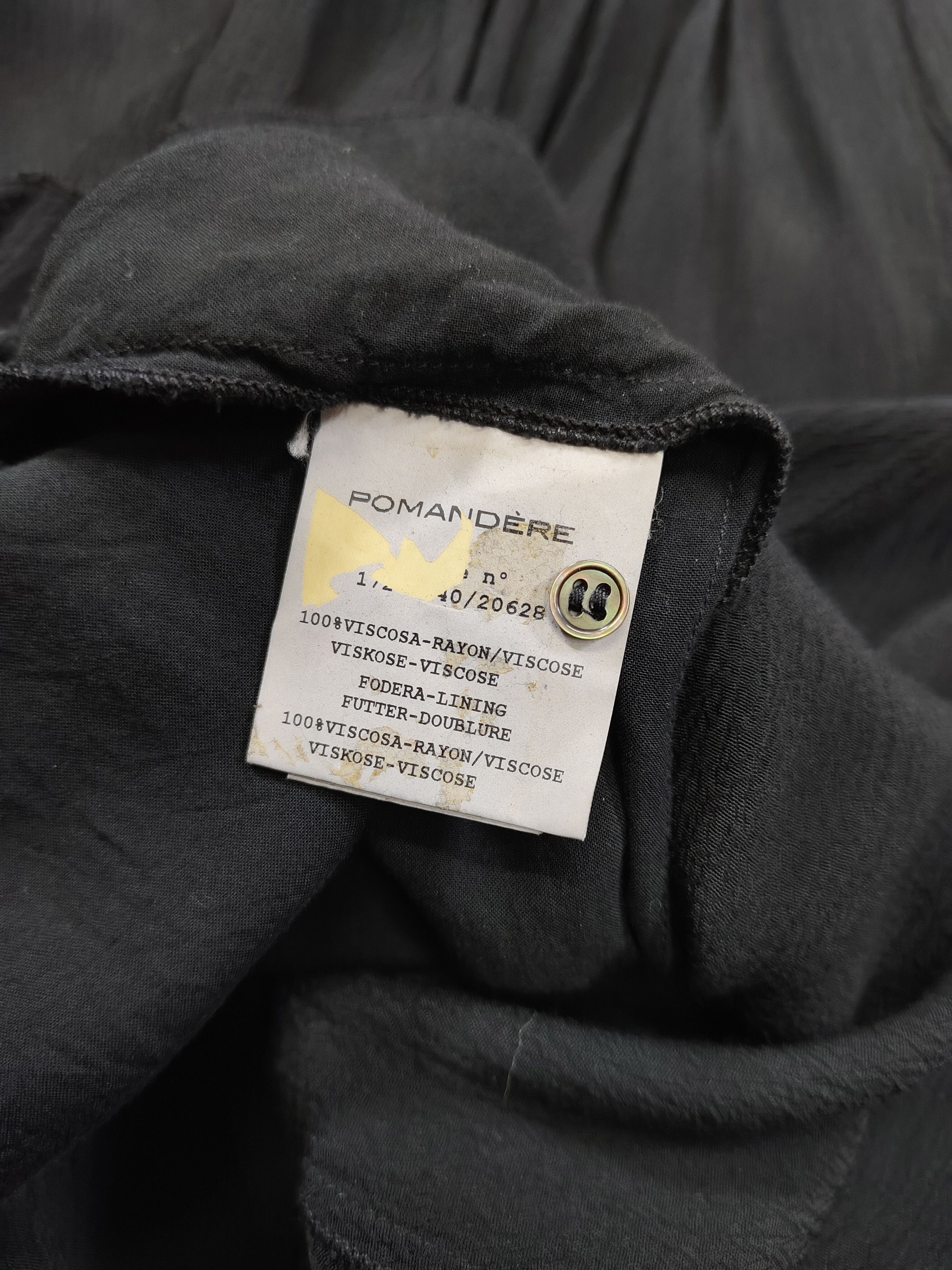 Seditionaries Pomandere❤️‍🔥Minimalist Gothic Panel Construction Pleated Size M / US 6-8 / IT 42-44 - 7 Thumbnail