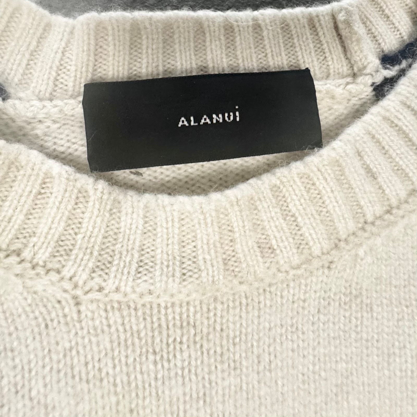 Alanui ALANUI: Men's Rider 100% Cashmere Sweater - Size Small Size US S / EU 44-46 / 1 - 3 Thumbnail