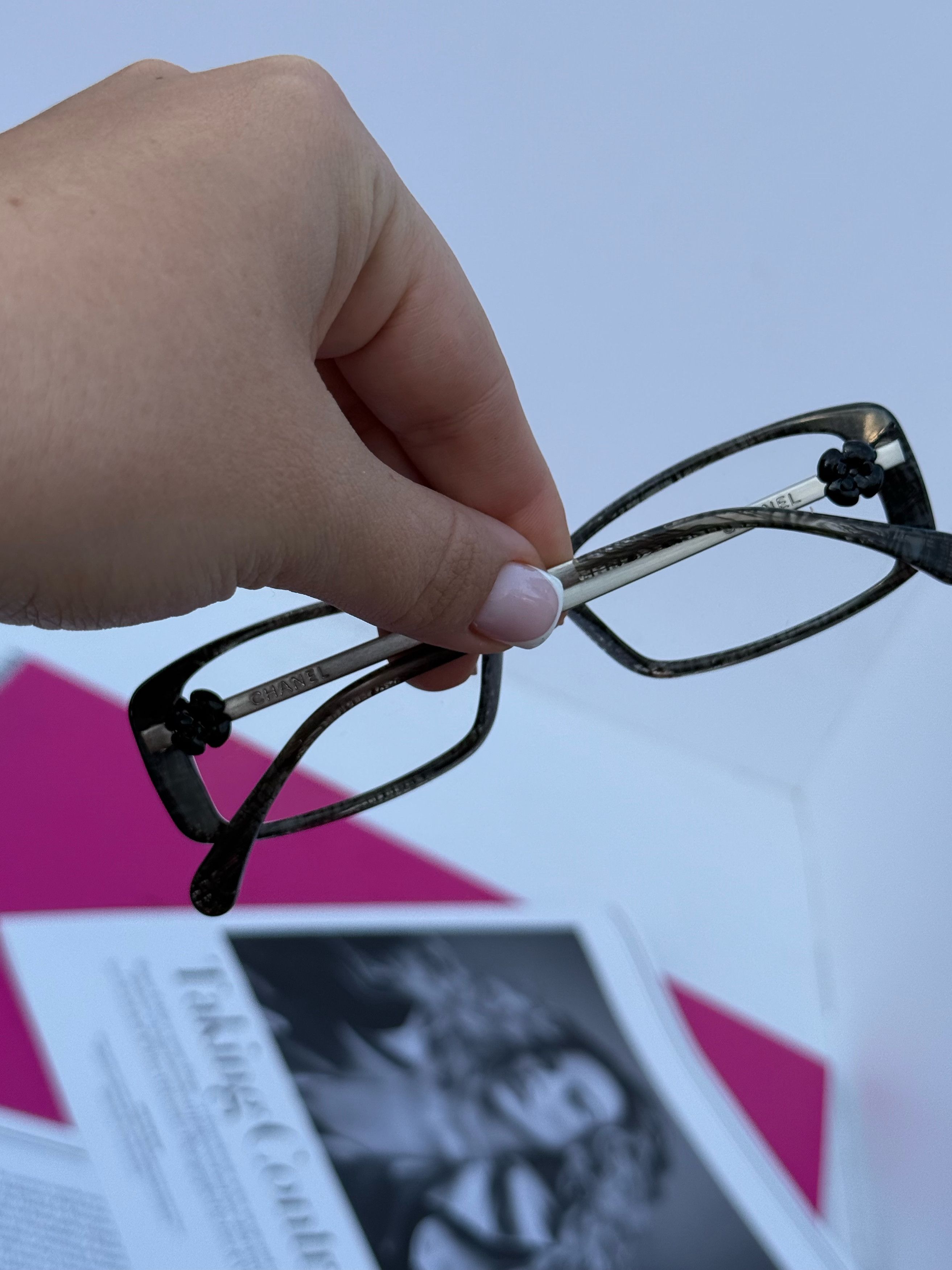 Chanel Chanel glasses 3195 Rare Vintage Frame Chanel Size ONE SIZE - 6 Thumbnail