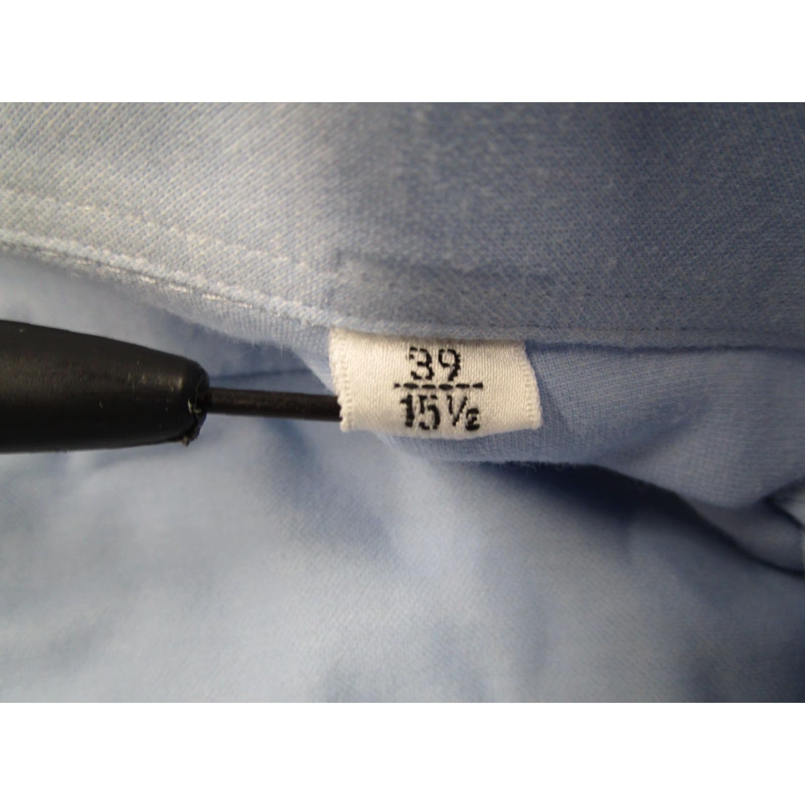 Madison Barneys New York Madison Shirt Mens 15.5 39 Blue Button Down Made in Japan Dress Shirt Long Sleeve Semi-Formal Office Casual Size US M / EU 48-50 / 2 - 4 Thumbnail