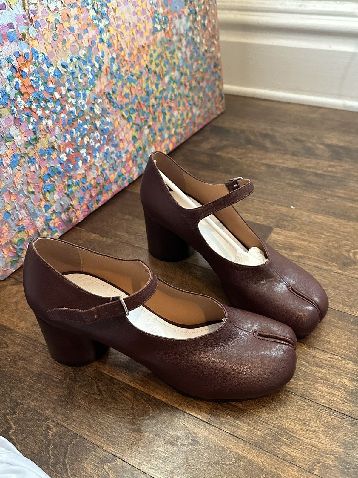 Maison Margiela NIB NWT Maison Martin Margiela Brown Tabi