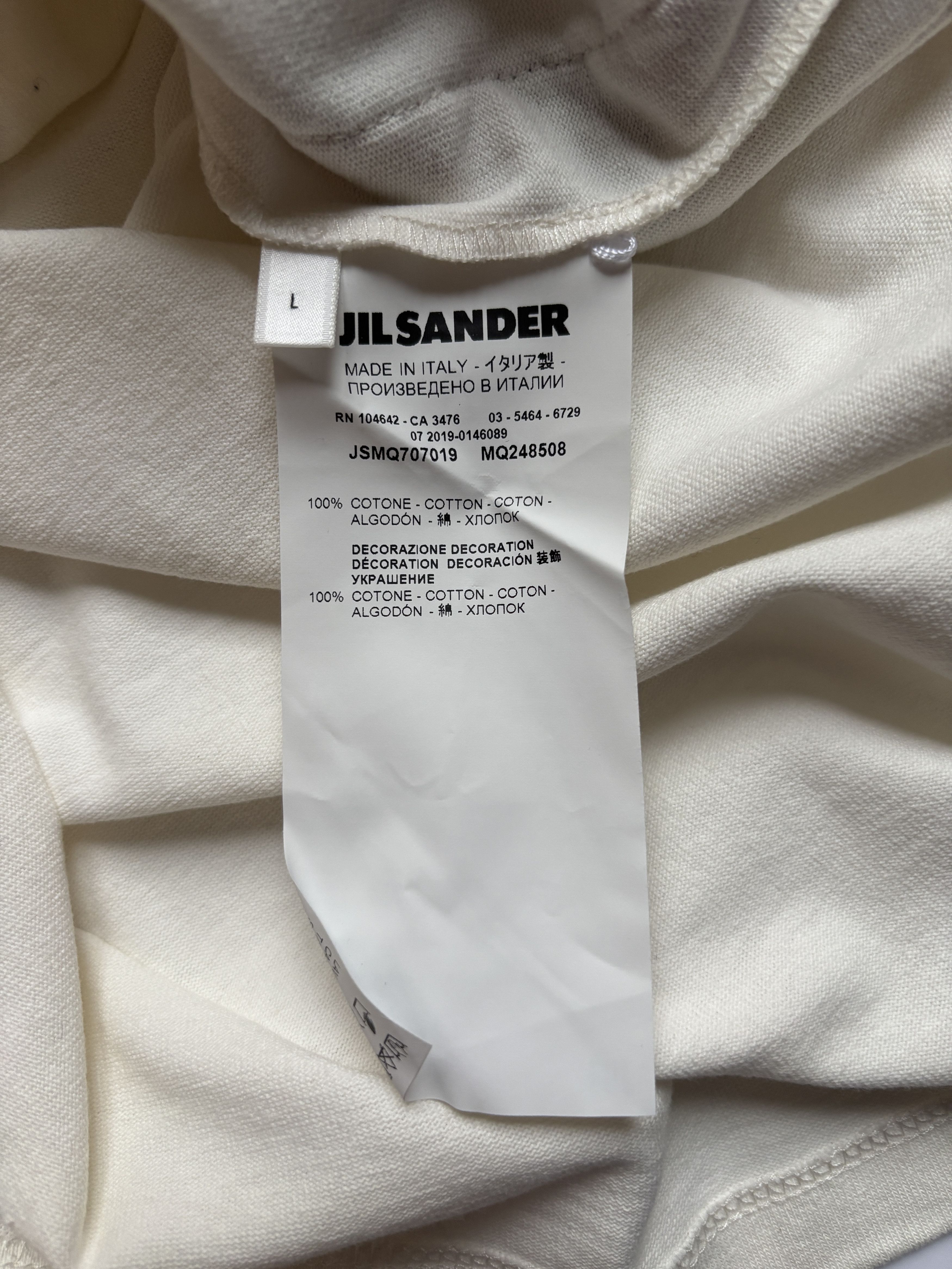 Jil Sander ⚡️QUICK SALE⚡️2019 Jil Sander Cream Top with Woven Tassels Size US L / EU 52-54 / 3 - 4 Thumbnail