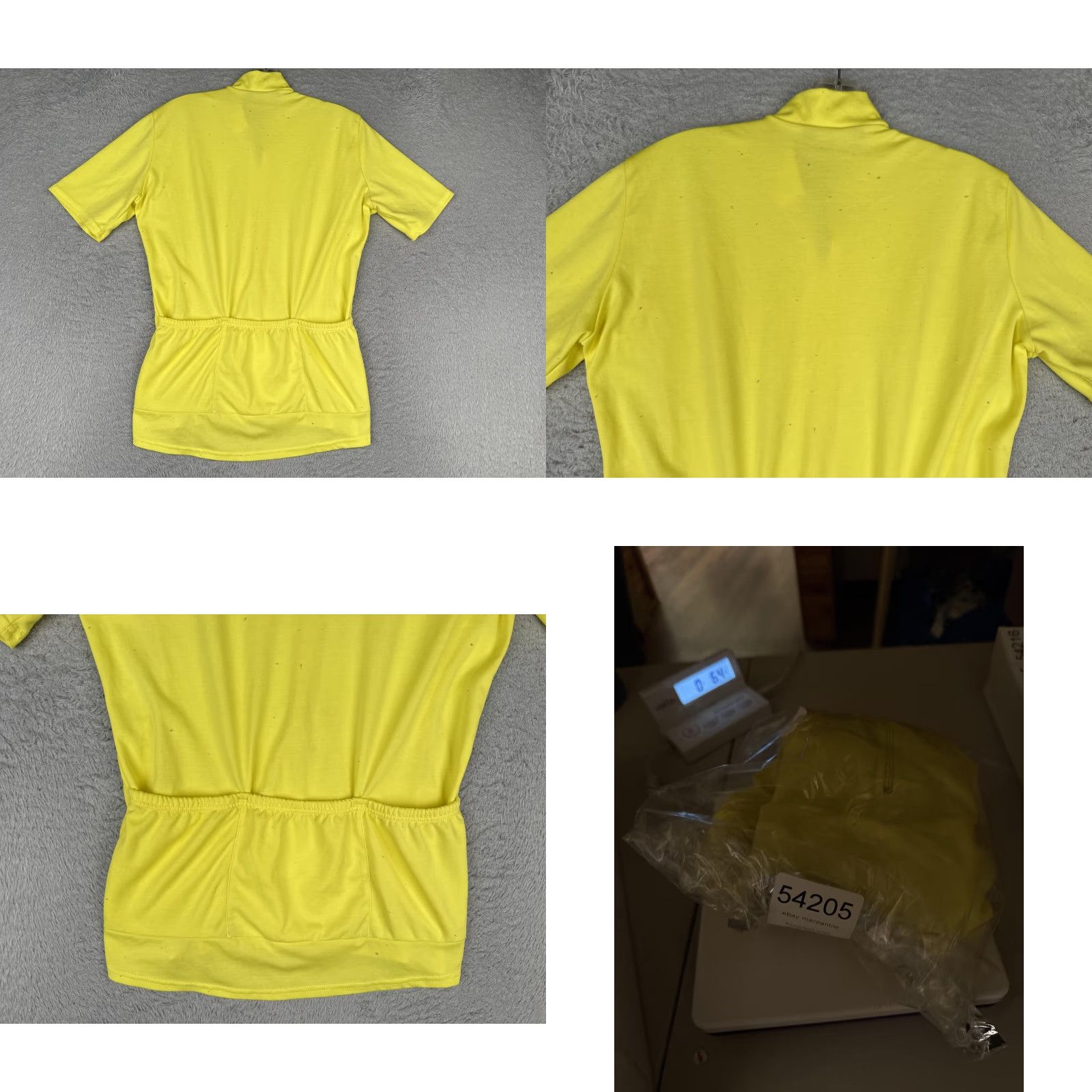 Vintage VINTAGE Performance Women's Wear Cycling Jersey Shirt Womens Large Yellow 1/4 Zip Pockets Size L / US 10 / IT 46 - 9 Thumbnail