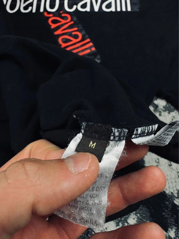 Roberto Cavalli Roberto Cavalli logo t-shirt black M Size US M / EU 48-50 / 2 - 5 Thumbnail