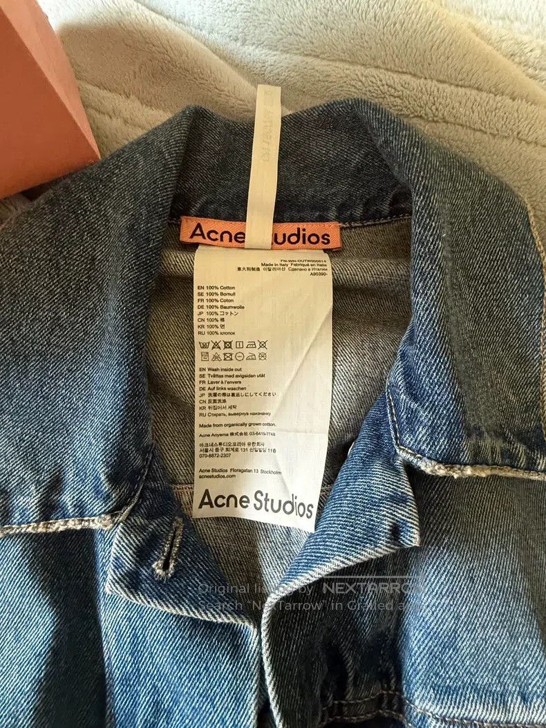 Acne Studios Acne Studios Classic Denim Jacket Size 4XL / US 24-26 - 2 Thumbnail