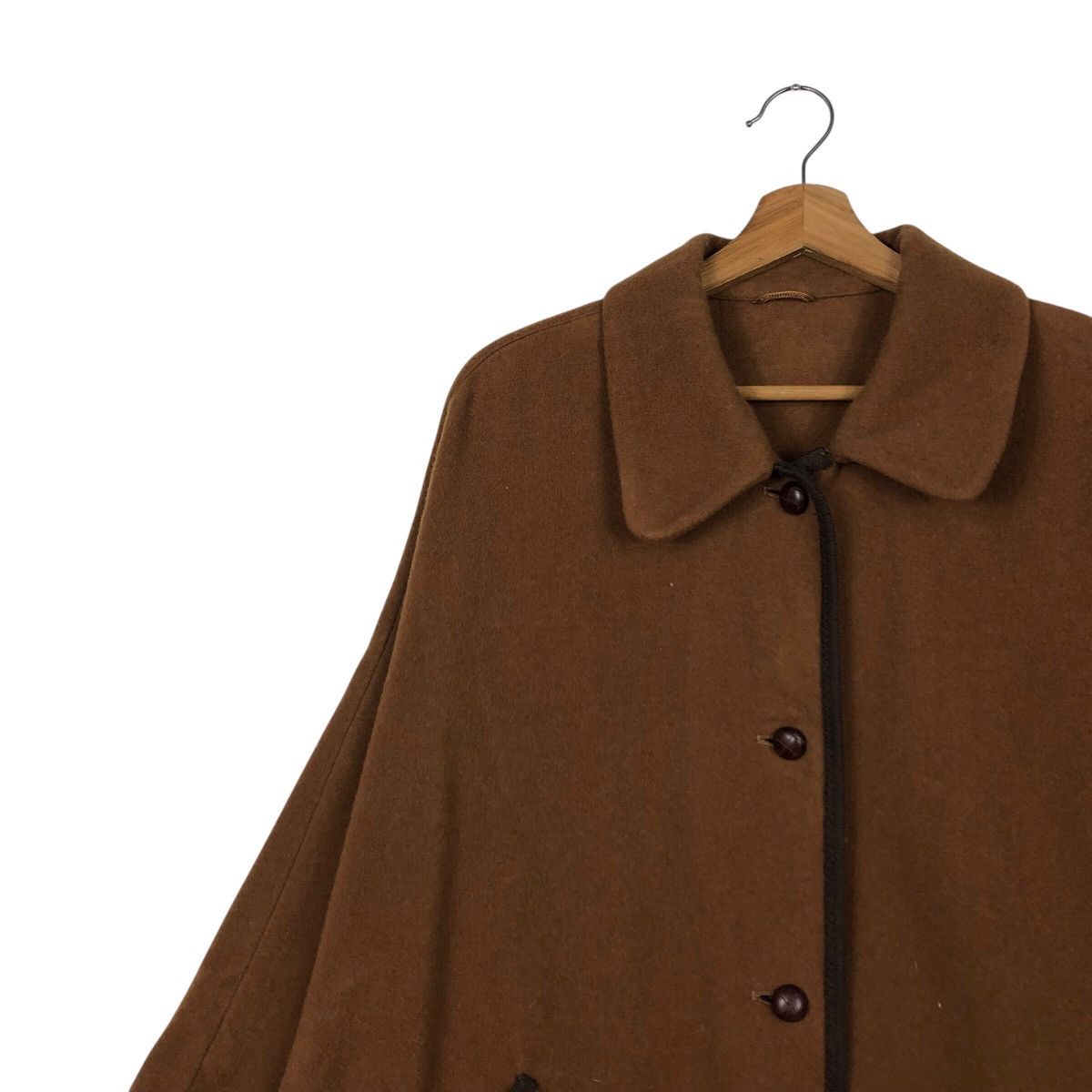 Designer × Japanese Brand × Vintage 📌Vintage Wool Oversized Button Jacket Scapa Issey Miyake Size US M / EU 48-50 / 2 - 8 Thumbnail