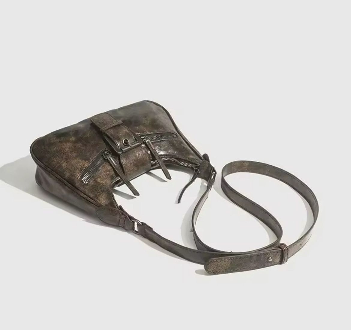 Japanese Brand PU leather belt design shoulder bag Size ONE SIZE - 4 Thumbnail