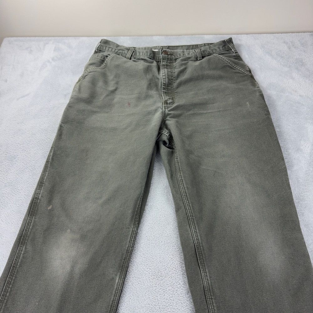 Carhartt Carhartt B11MOS Loose Straight Men's Olive Cargo Pants Size Size US 38 / EU 54 - 9 Thumbnail