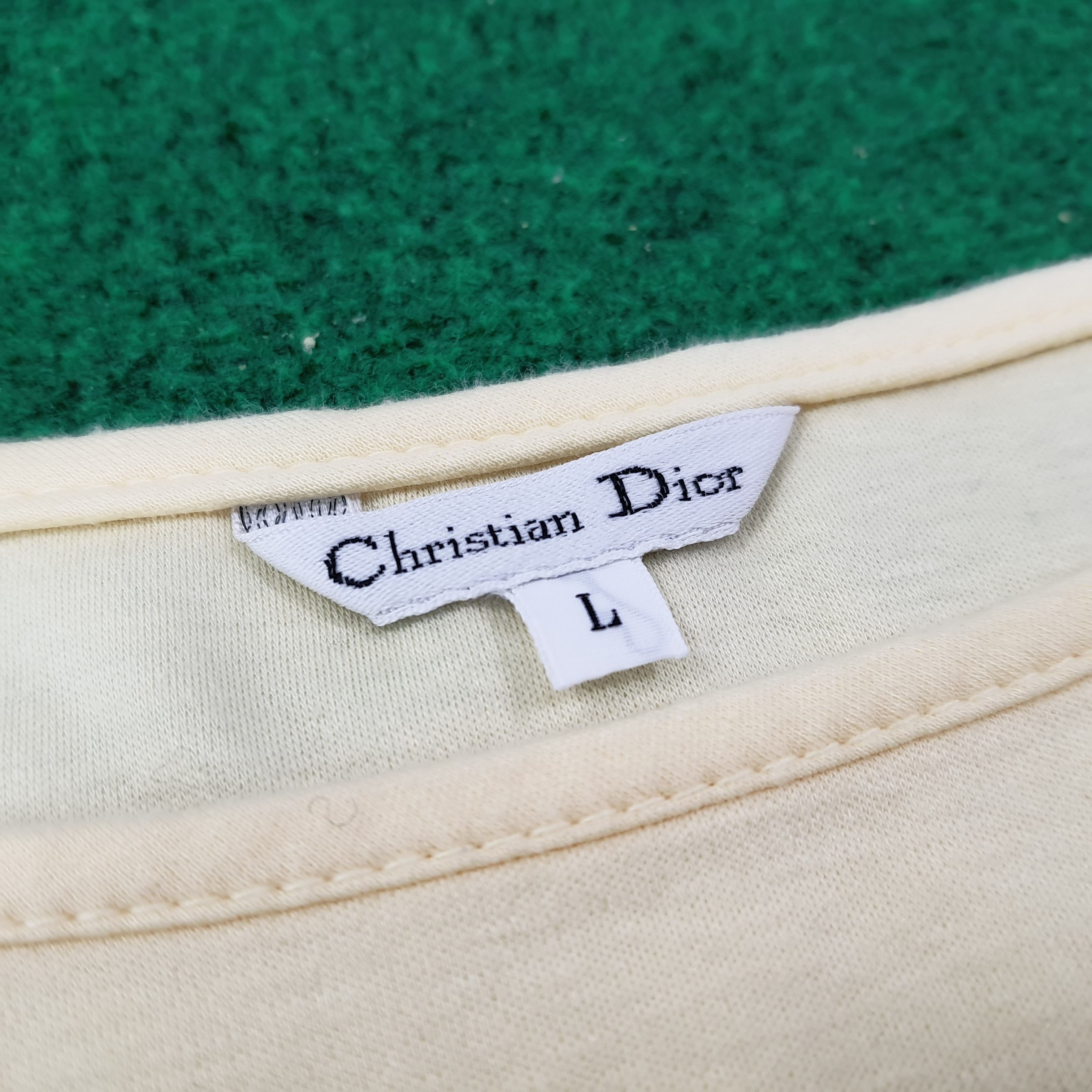 Christian Dior Monsieur Vintage Christian Dior Designer Tshirt C249N42 Size L / US 10 / IT 46 - 4 Thumbnail