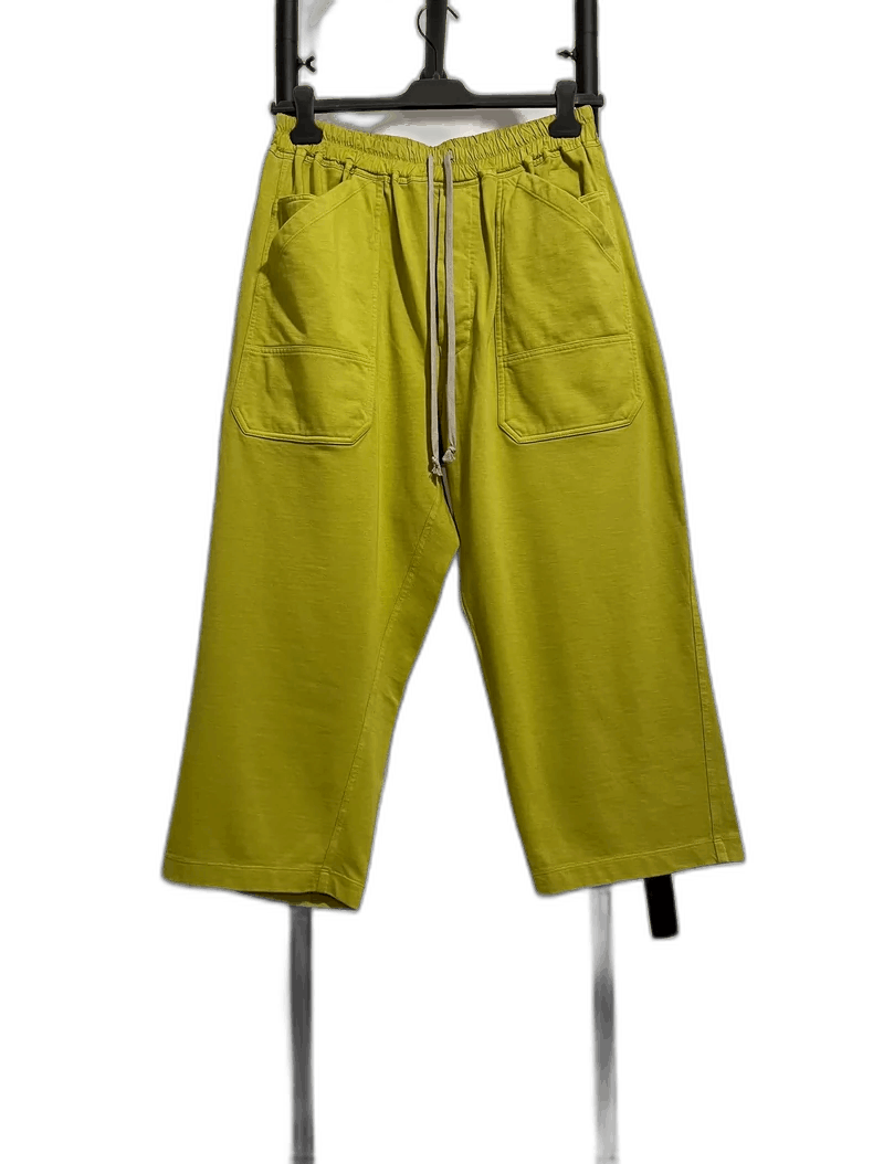 Rick Owens rick owens wide leg cropped pants-2508 Size US 26 / EU 42 - 1 Thumbnail
