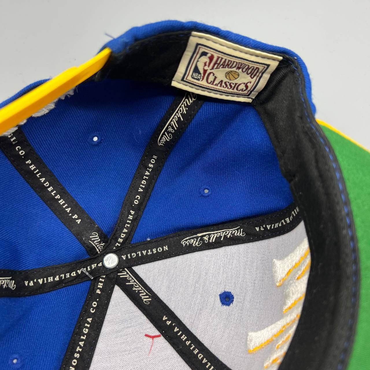 Mitchell & Ness GSW Golden State Warriors NBA Hat Snap back Cap Men Size ONE SIZE - 7 Thumbnail