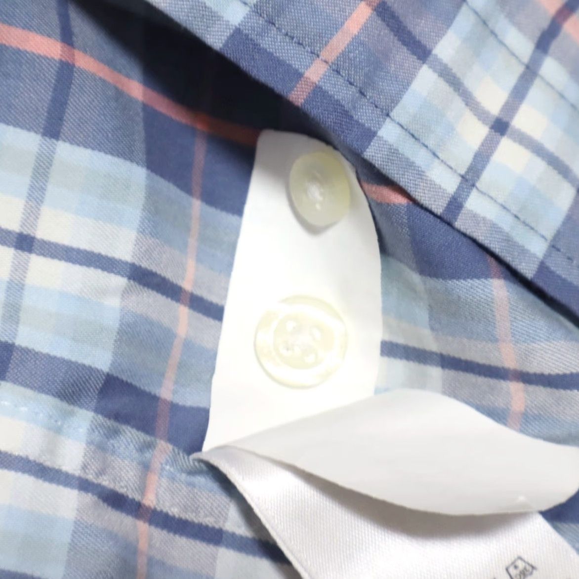 Vineyard Vines Vineyard Vines On The Go Brrr. Plaid Button Down Shirt Blue Men L Shirt Size US L / EU 52-54 / 3 - 6 Thumbnail