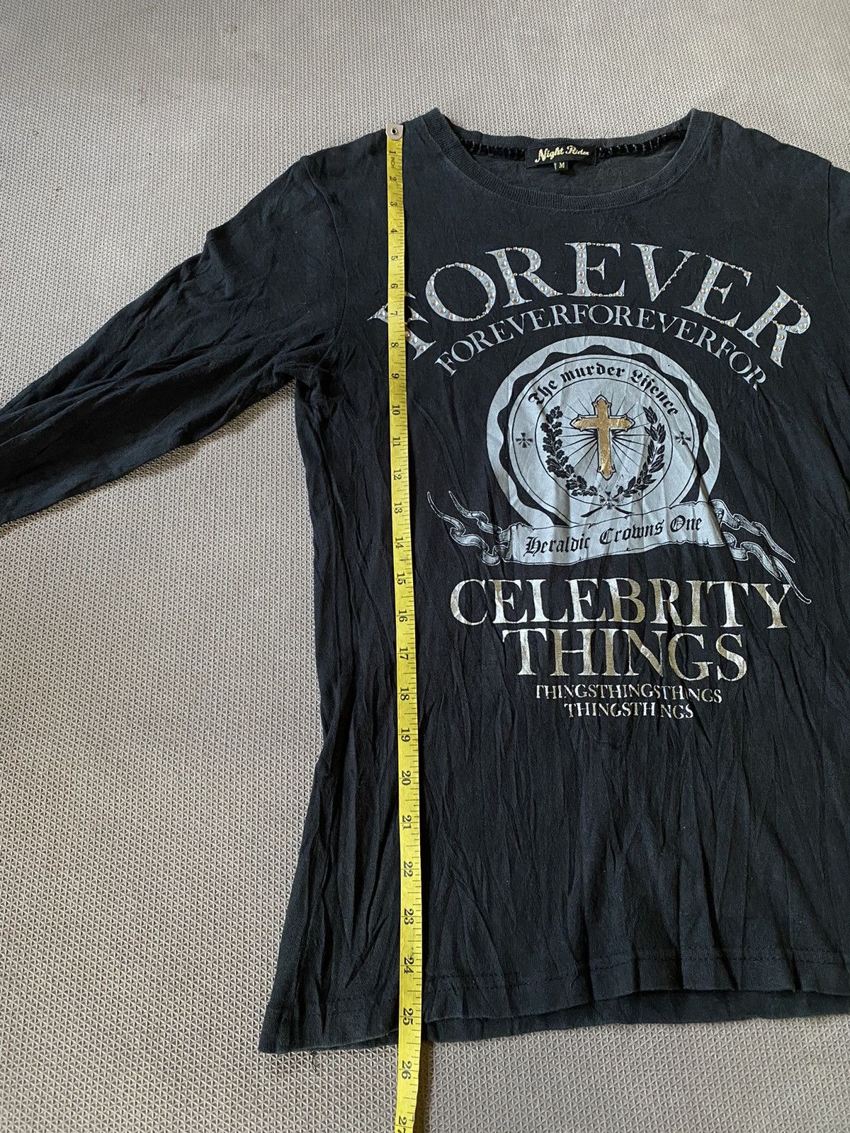 Hysteric Glamour × If Six Was Nine × Japanese Brand Y2k Night rider cross ifsixwasnine style tshirt Size US M / EU 48-50 / 2 - 7 Thumbnail