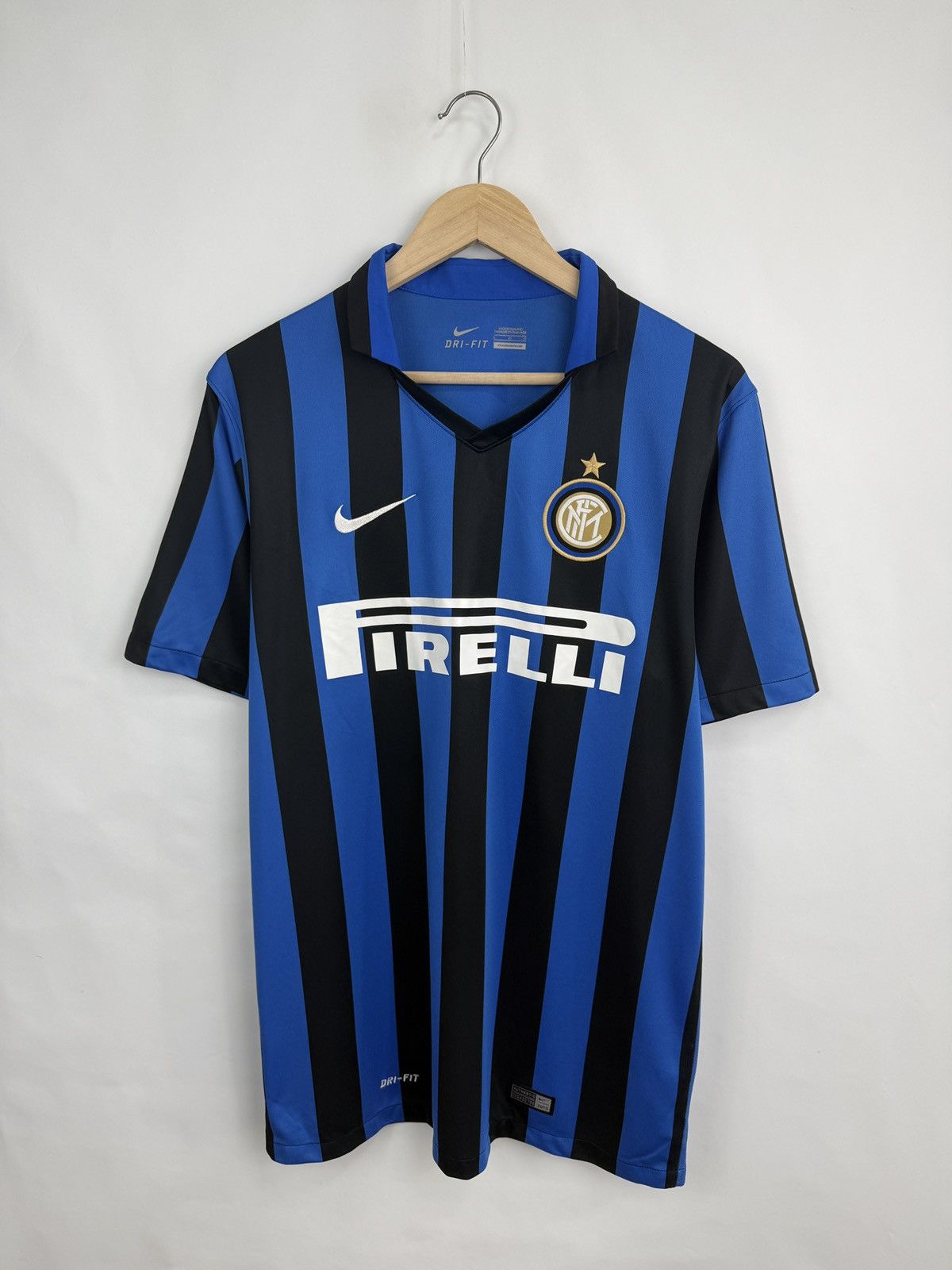 Nike 🇮🇹 2016 Nike Inter Milan Soccer Jersey Home Shirt Soccer Size US L / EU 52-54 / 3 - 2 Thumbnail