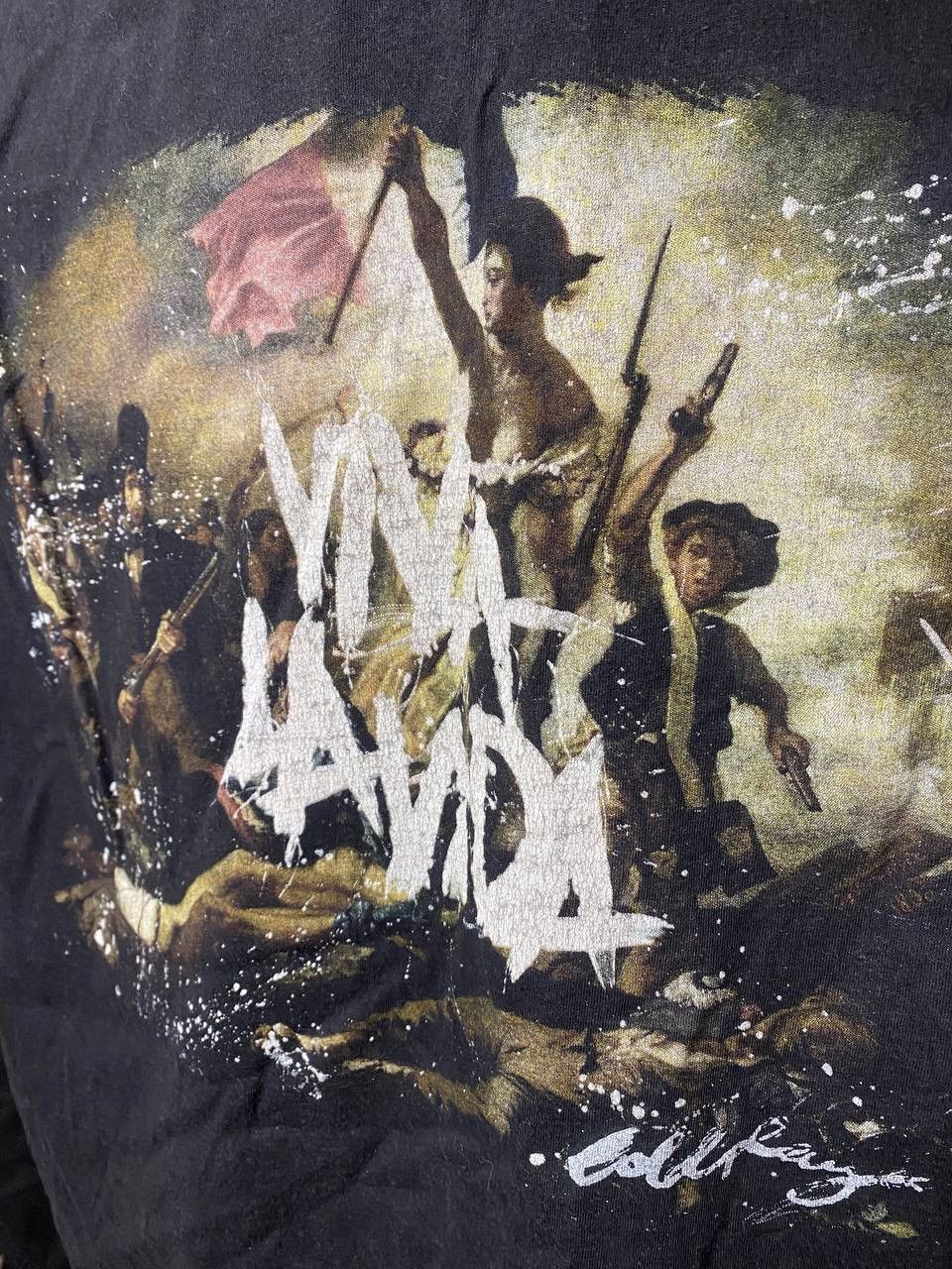 Band Tees 🔥 2008 COLDPLAY Viva La Vida Rock Band Tour T Shirt Size US M / EU 48-50 / 2 - 6 Thumbnail
