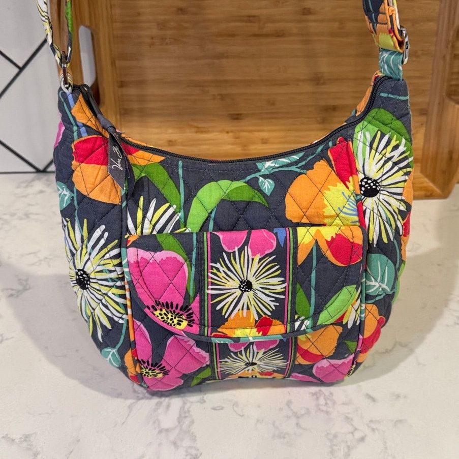 Vera Bradley Vera Bradley Clare Crossbody Bag, colorful floral design Size ONE SIZE - 4 Thumbnail