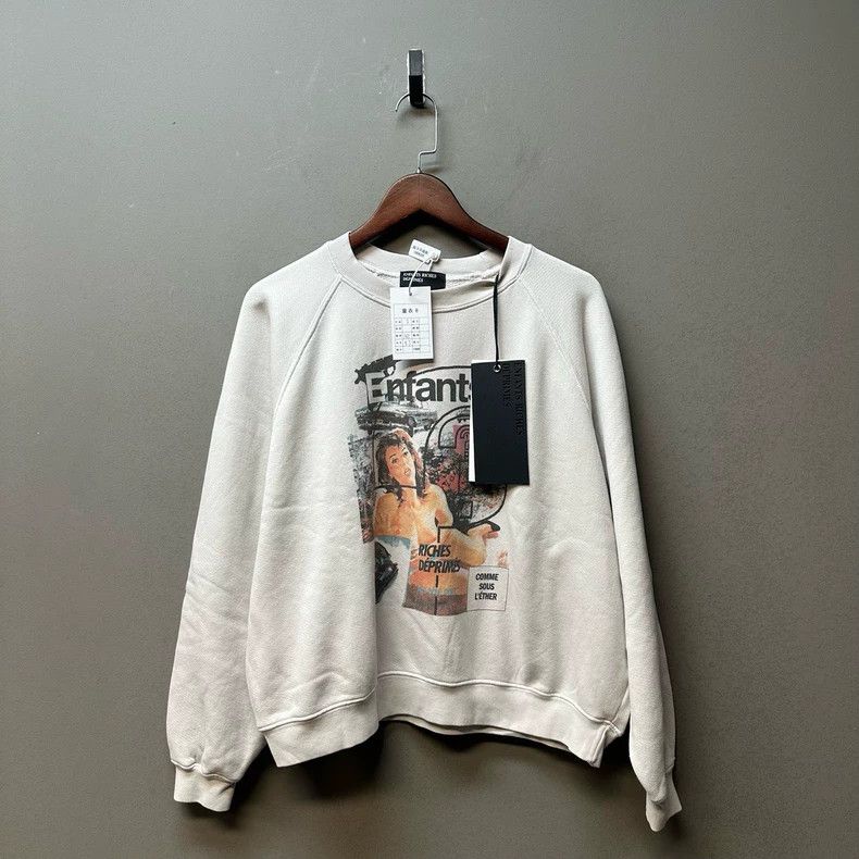 Enfants Riches Deprimes Enfants Riches Deprimes FW24 Graffiti Illustration Sweatshi Size US XXL / EU 58 / 5 - 1 Thumbnail
