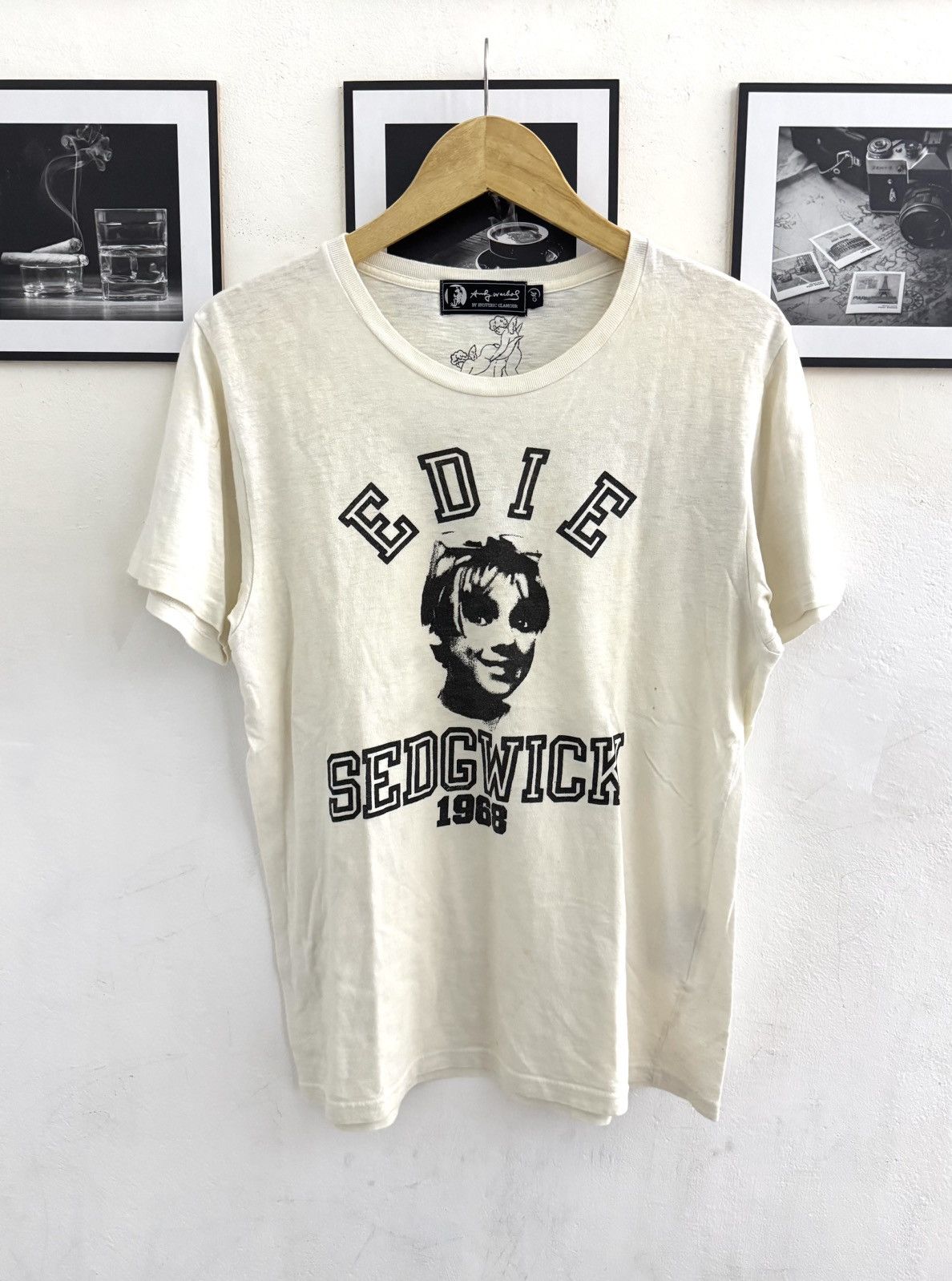 Andy Warhol × Hysteric Glamour Rare Hysteric Glamour Edie Sedgwick 1968 Tee Size US M / EU 48-50 / 2 - 1 Thumbnail