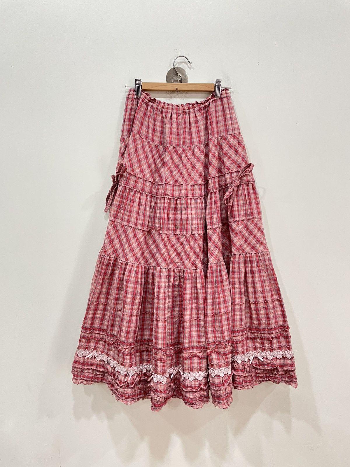 Pink House Pink House Button Maxi Skirt Size 31" - 2 Thumbnail