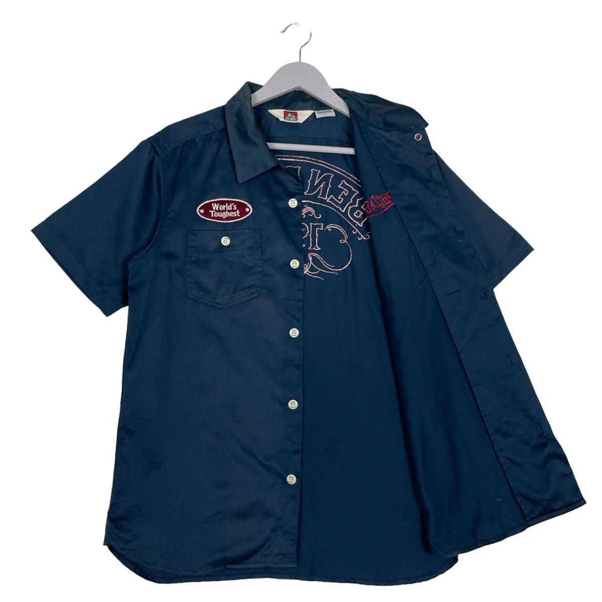 Ben Davis × Vintage 💥BEN DAVIS BOWLING WORKER SHIRT Size US L / EU 52-54 / 3 - 7 Thumbnail